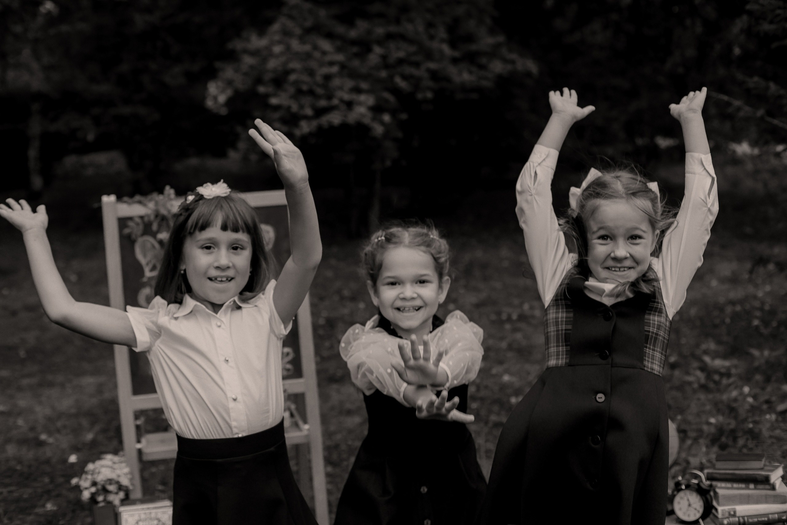 Школьники. Мультифотограф Динара Ахмедзянова