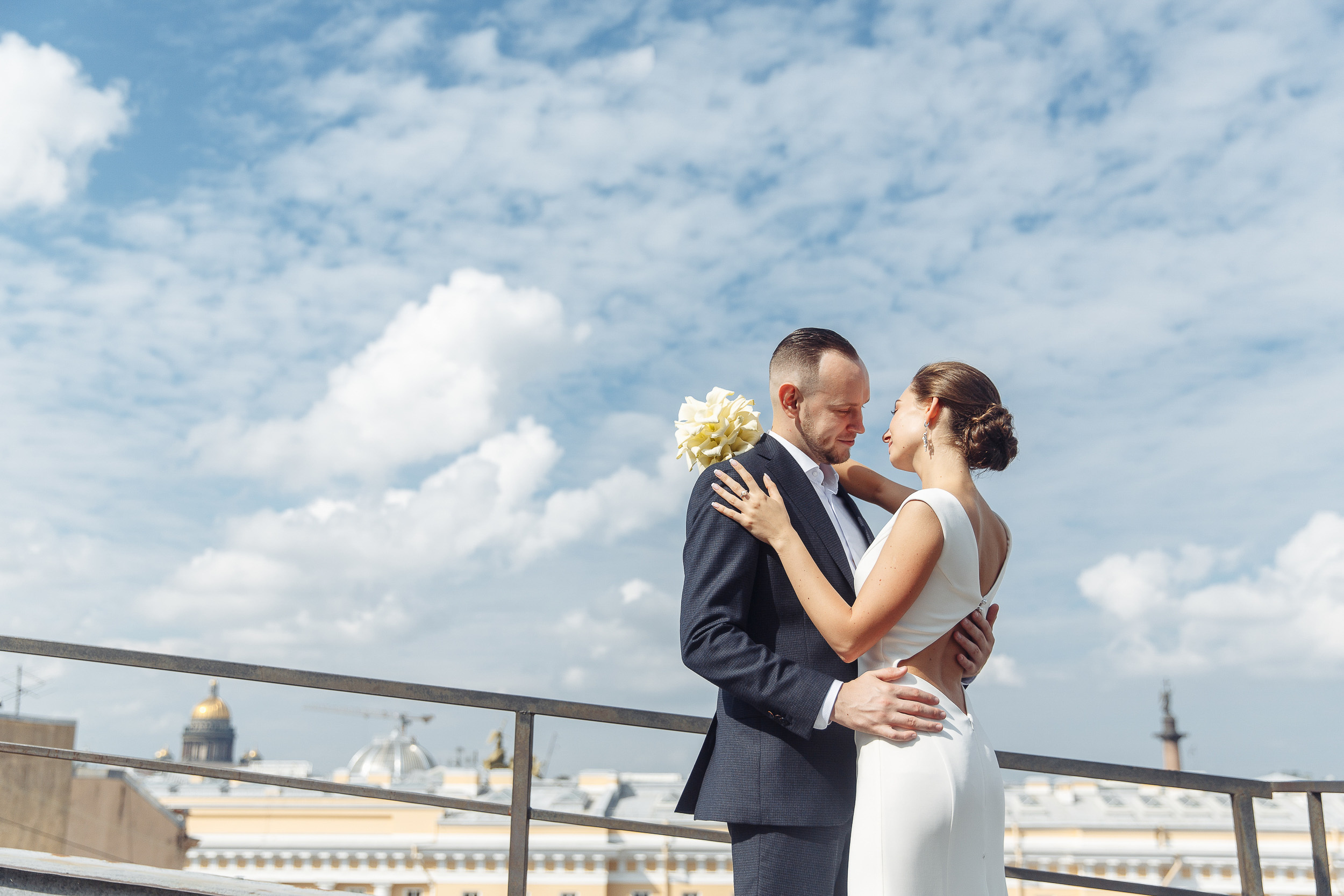 Свадебное фото Жени и Лены. Свадебный фотограф СПБ Михаил Песиков