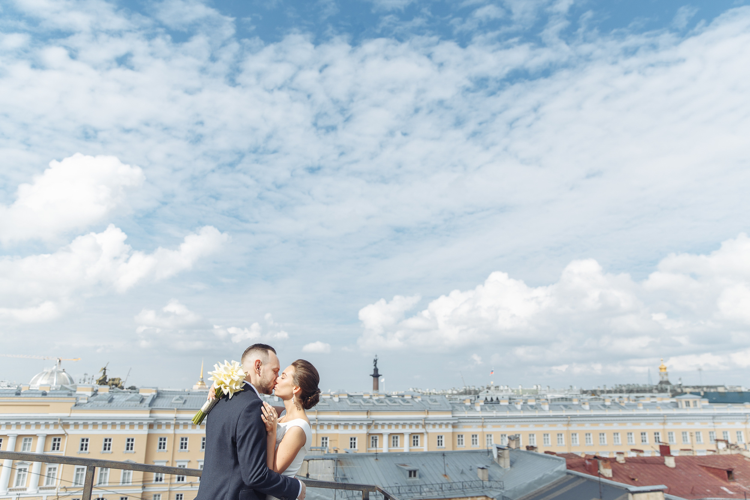 Свадебное фото Жени и Лены. Свадебный фотограф СПБ Михаил Песиков