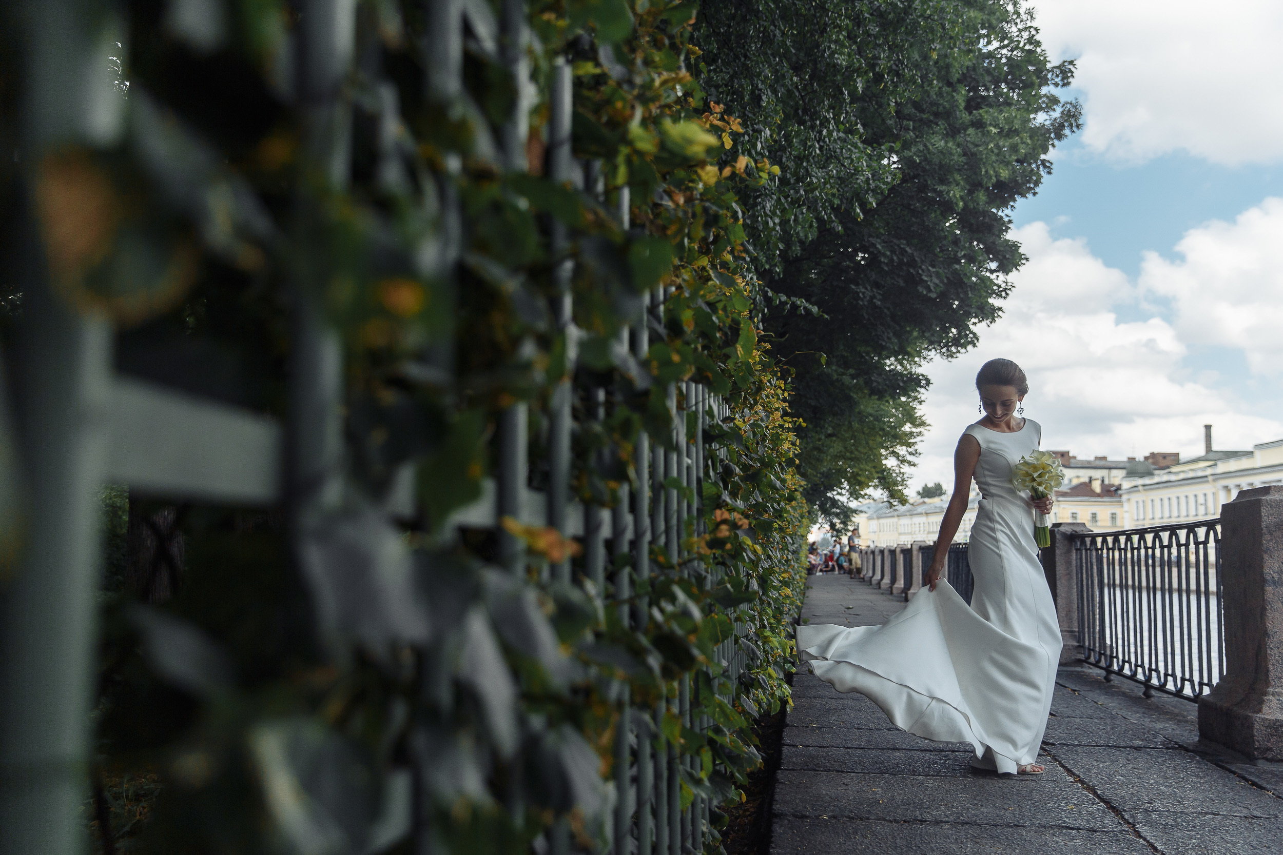 Свадебное фото Жени и Лены. Свадебный фотограф СПБ Михаил Песиков