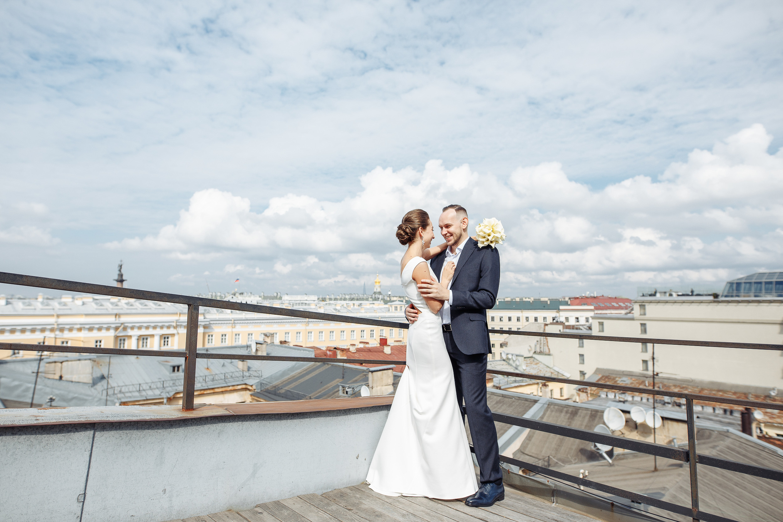 Свадебное фото Жени и Лены. Свадебный фотограф СПБ Михаил Песиков