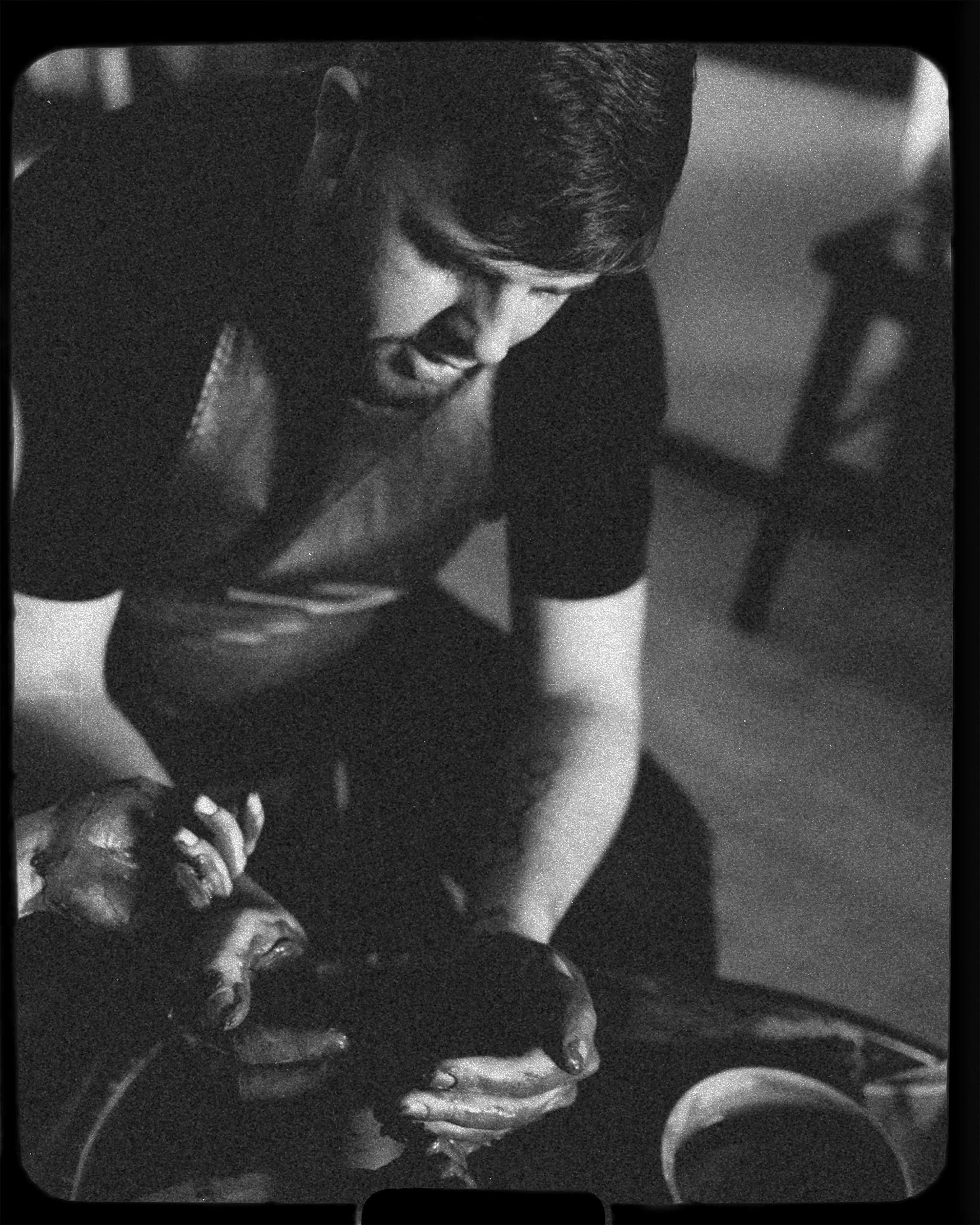 Анна и Юрий, мастерская. Фотограф Владимир Орлов