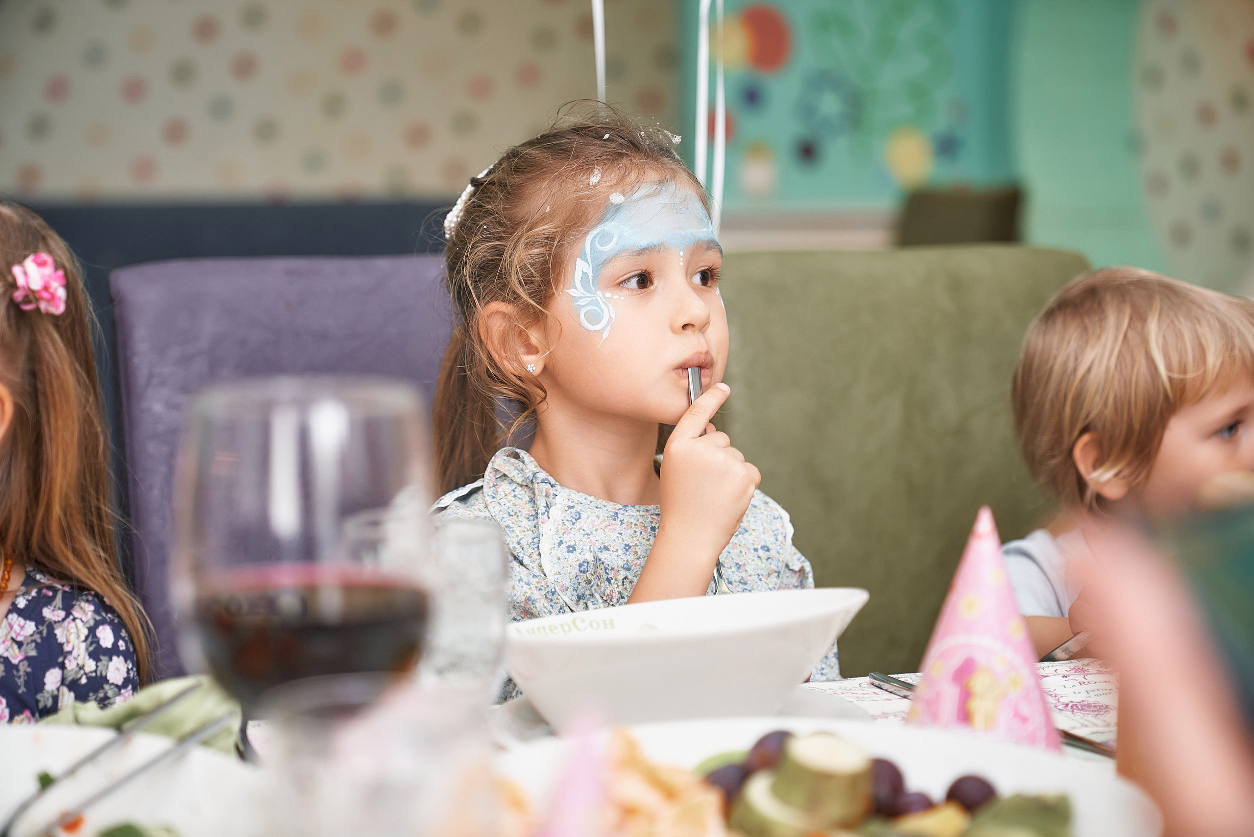 Детская Фотосессия в кафе Андерсон — день рожденье, 1 годик