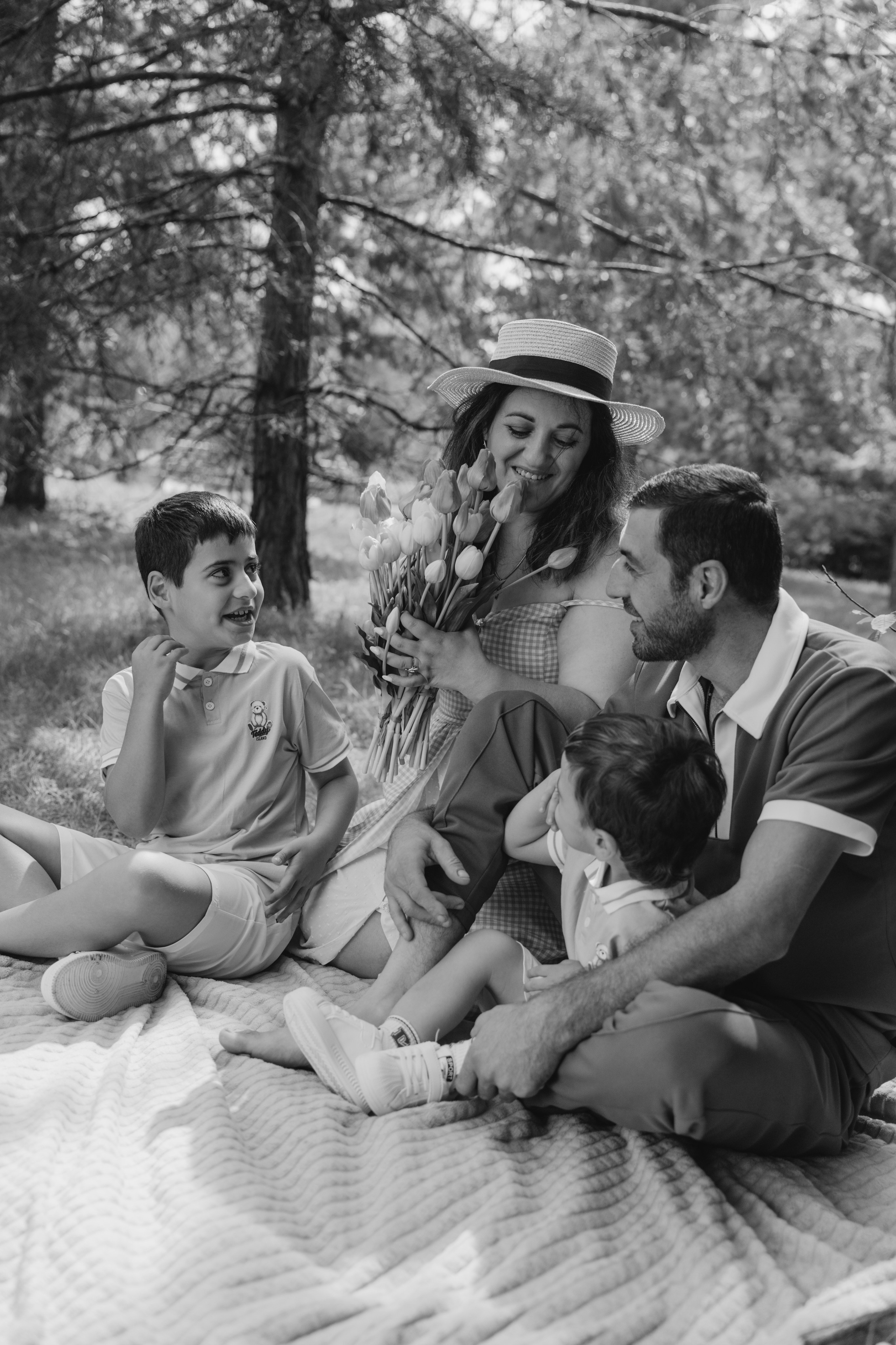 Семейная фотосессия в парке ЦПКиО. Свадебный, семейный фотограф в Иркутске Светлана Макаричева