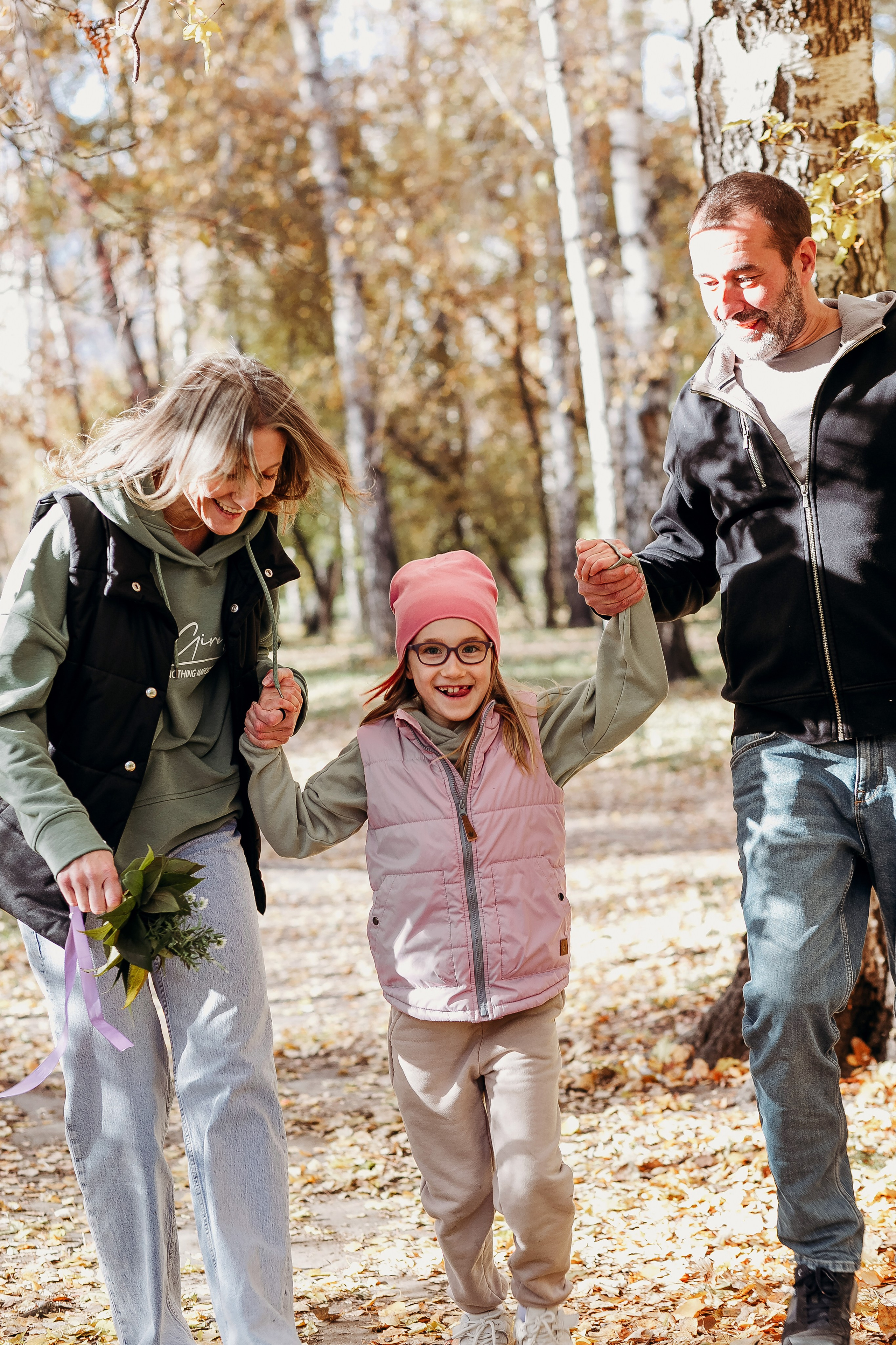 В берёзовой роще. Фотограф в  г. Новосибирск