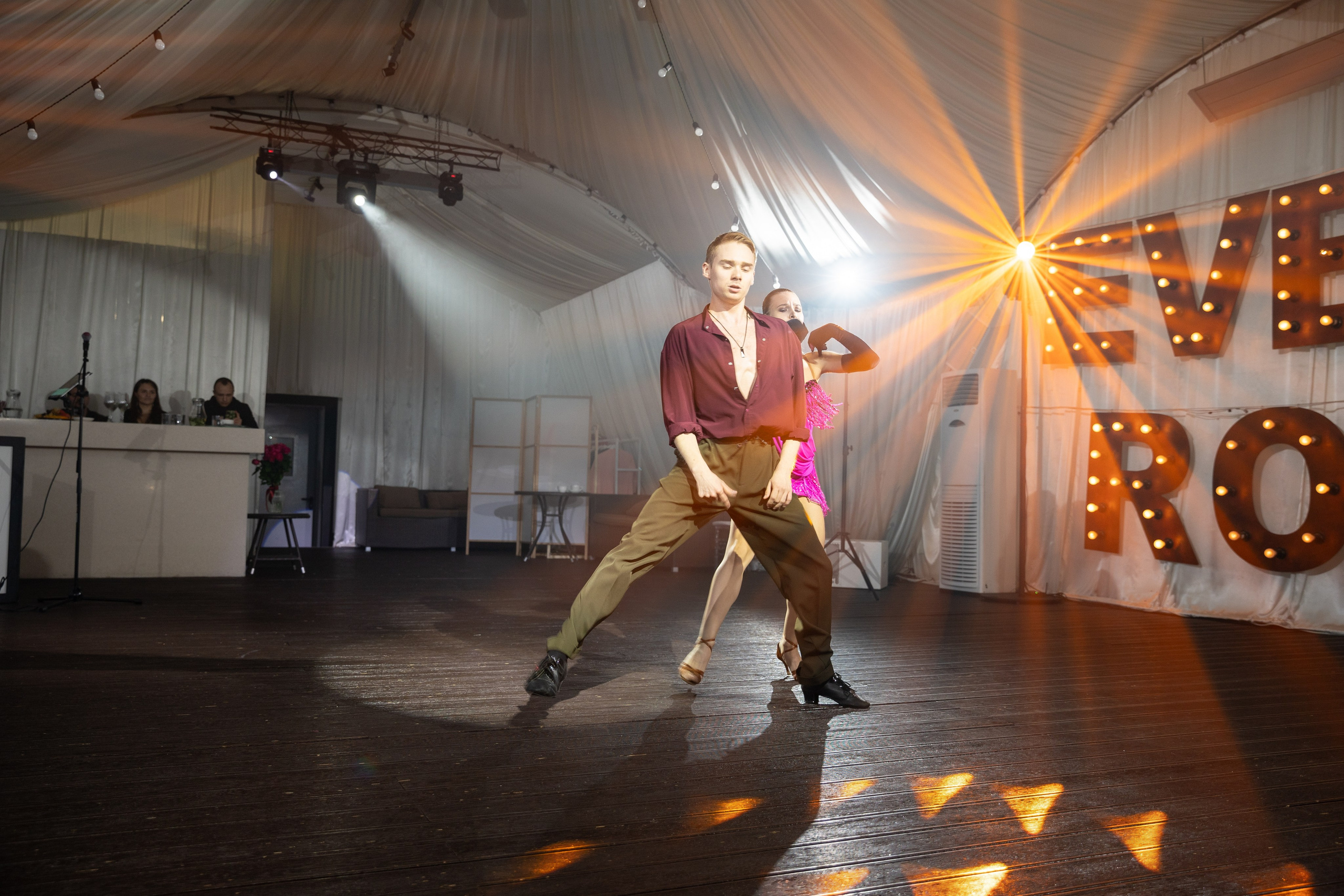 День рождения школы танцев в Event roof. Фотограф на корпоратив Спб / Москва