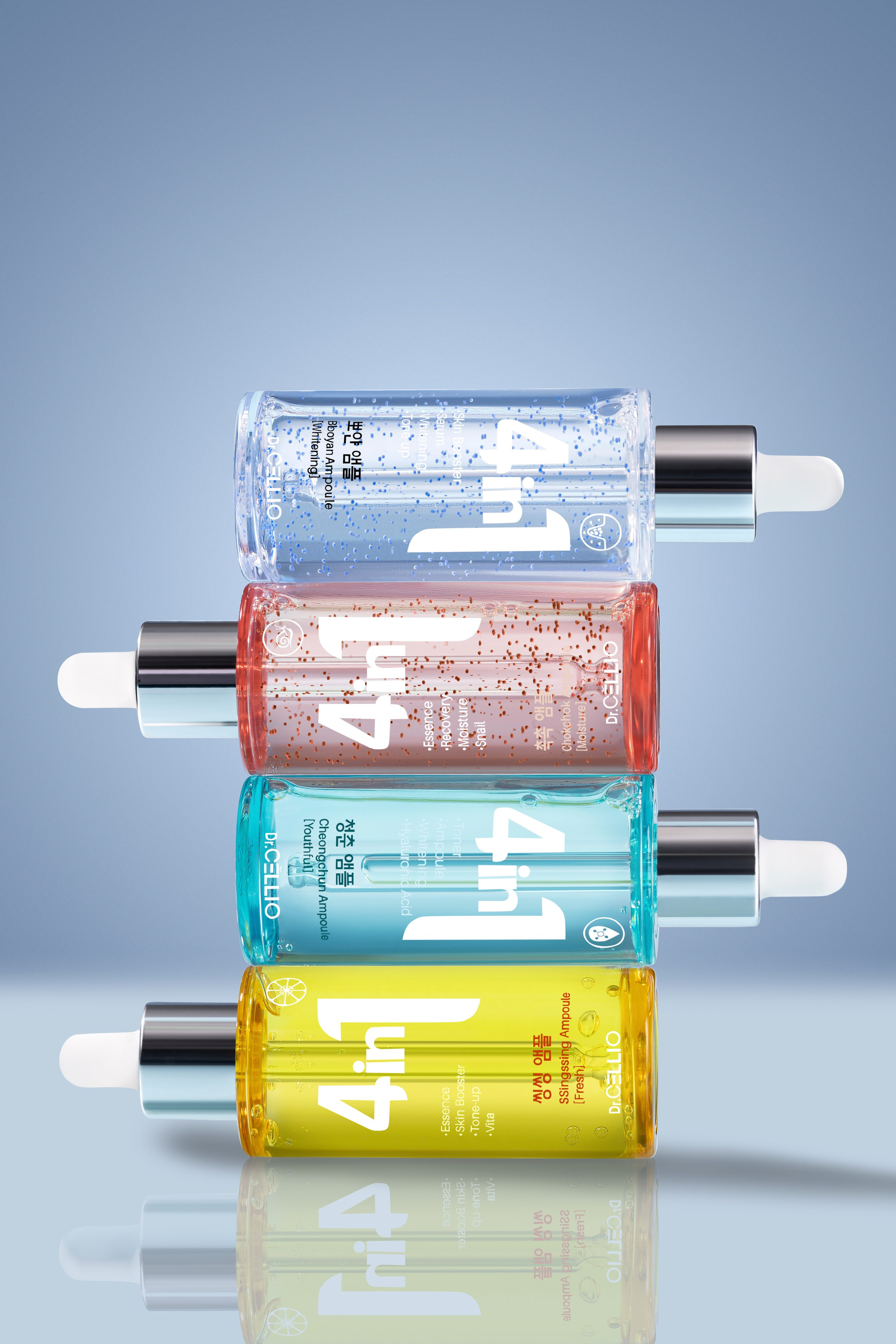 Косметика 4 in 1. Предметная фотосъемка в Москве. Предметная фотостудия Москва