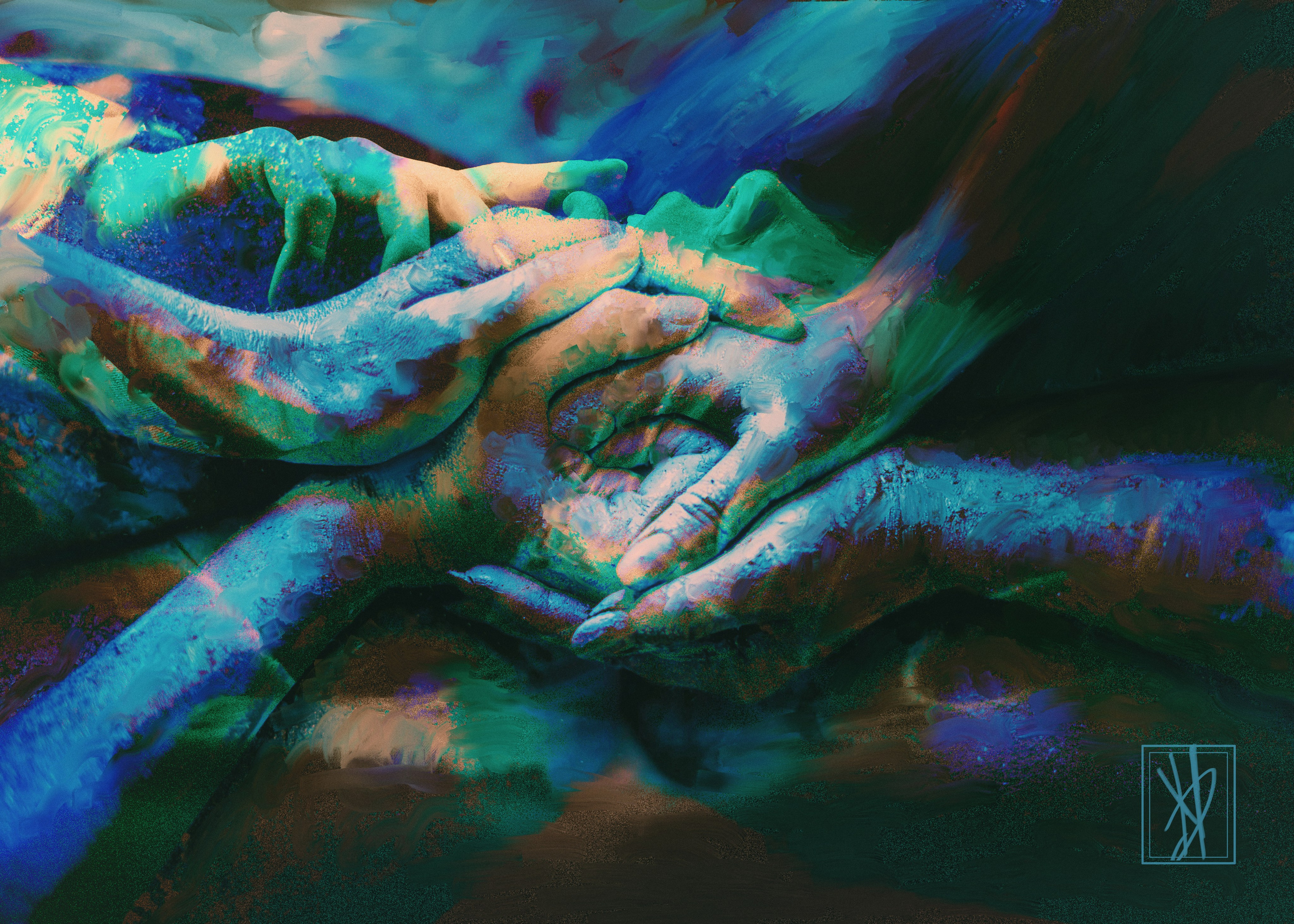 The Azure Void. Yulia Yurchevskaya | Art Director & Visual Visionary