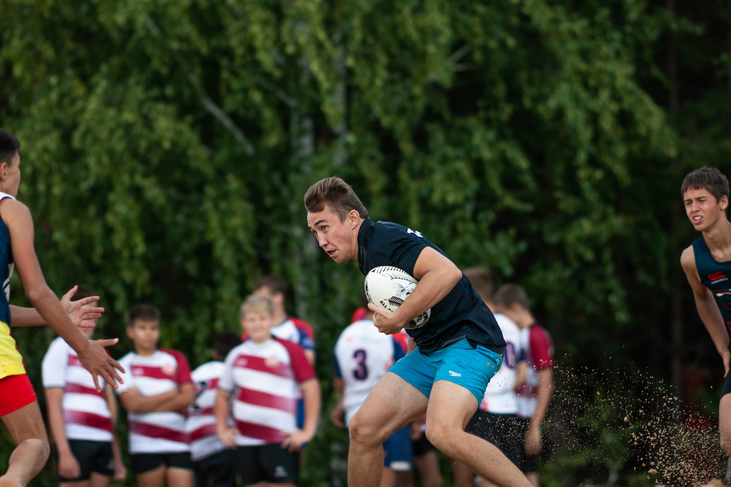 «Кубок «Молота» по пляжному Регби. Фотография