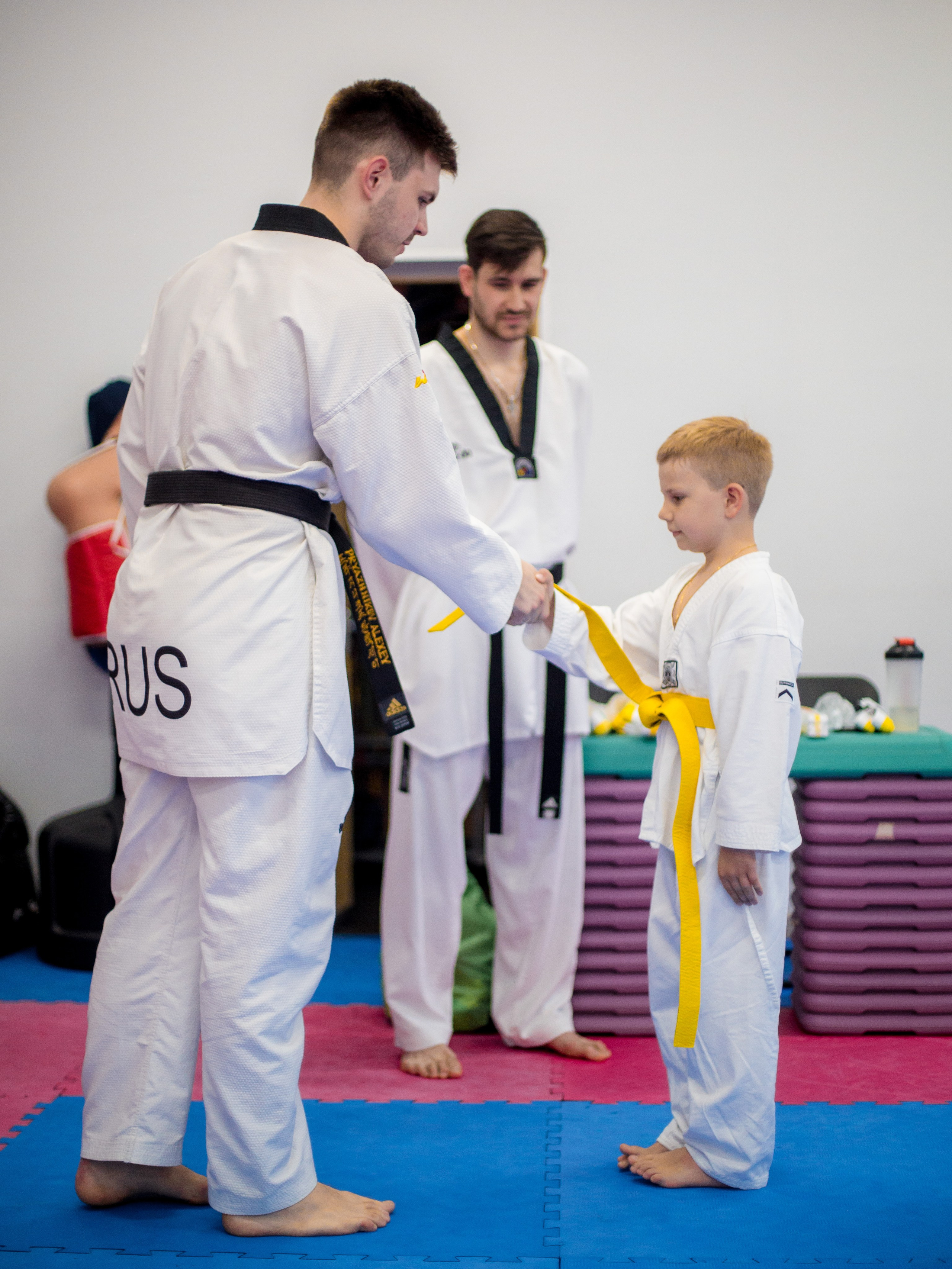 Желтый пояс по тхеквандо. Репортажный фотограф Борис Геер