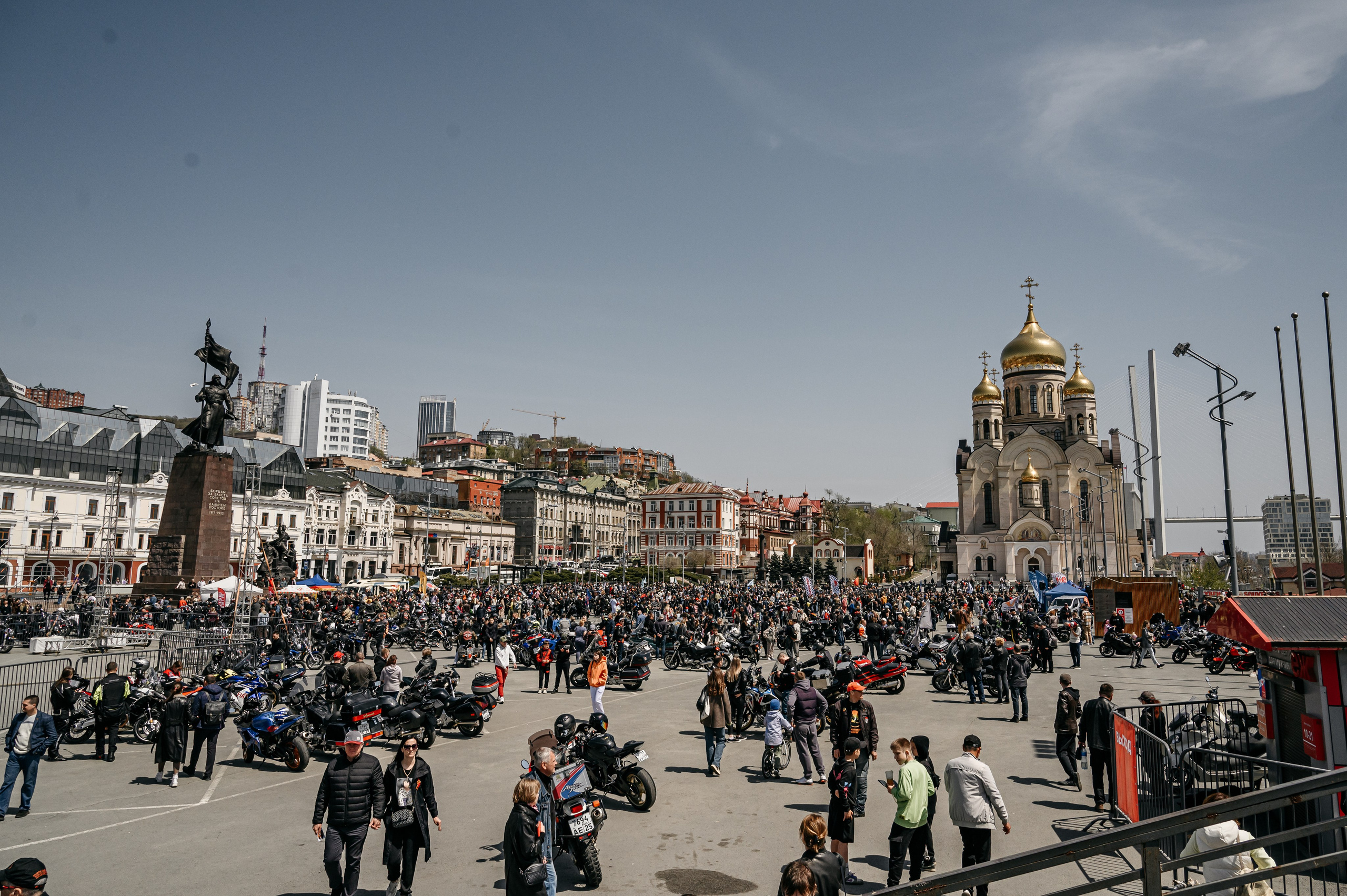 Открытие байкерского сезона. Фотограф Владивосток. Игорь Кирсанов