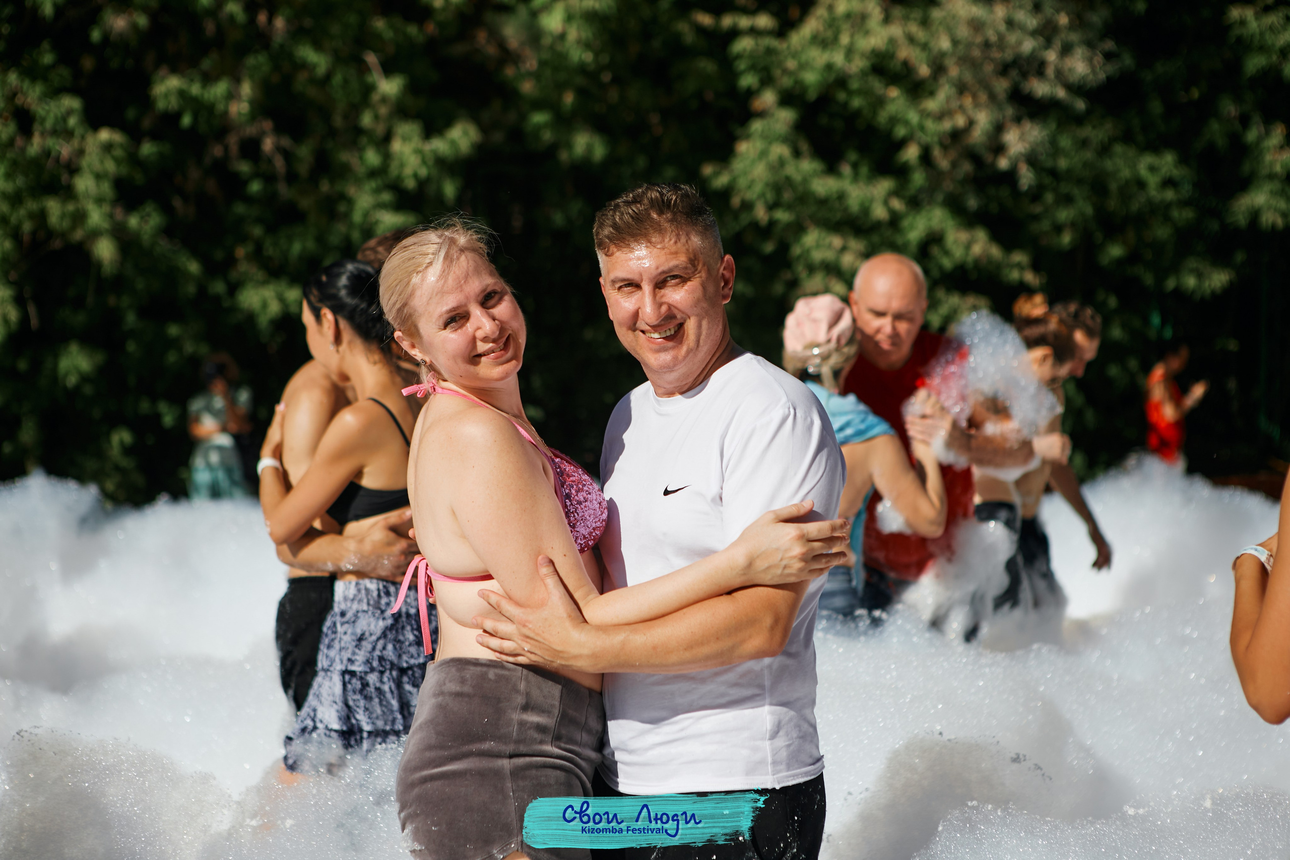 Foam party. Свадебный фотограф
