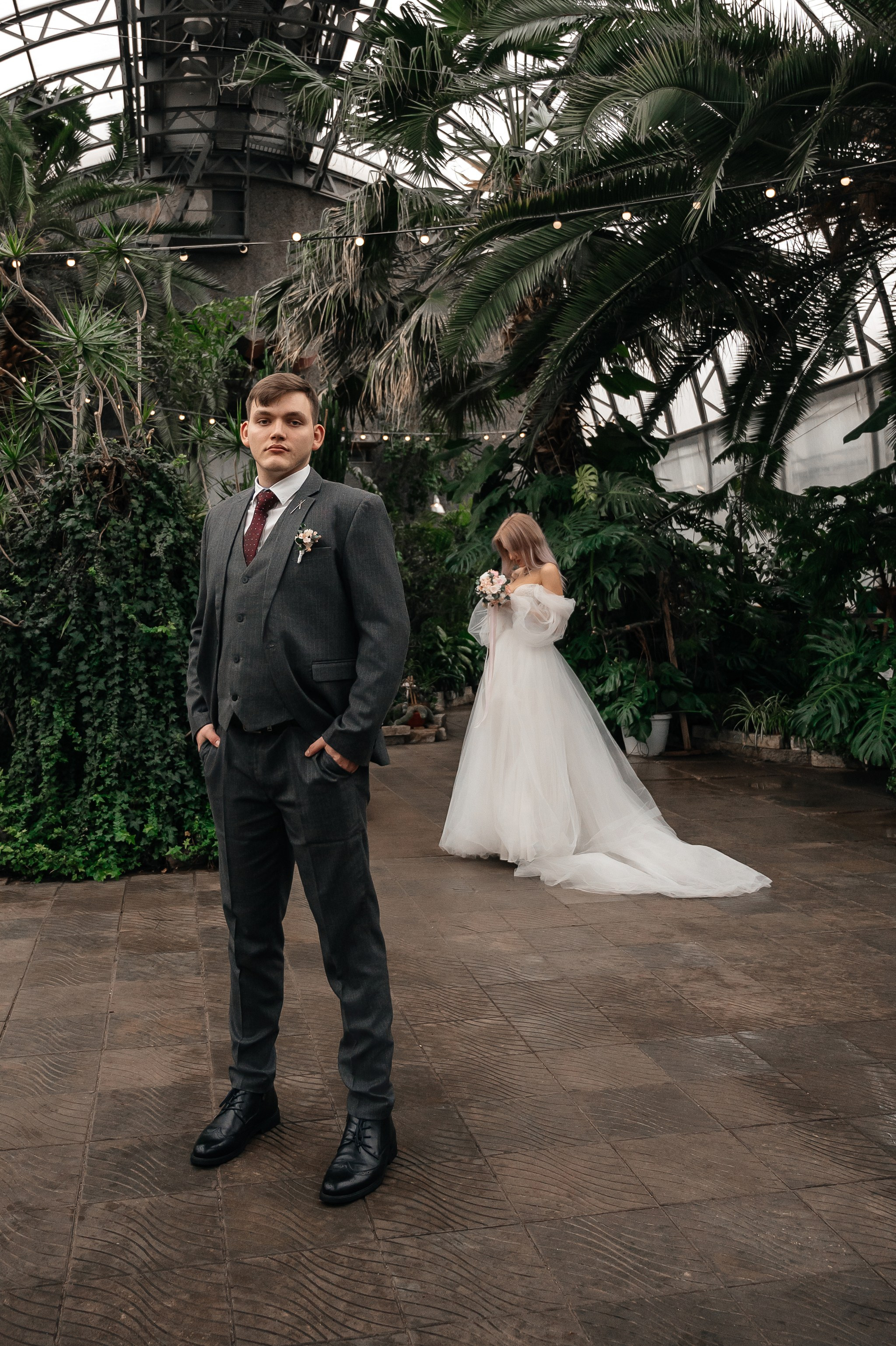 Оранжерея Таврического сада. Свадебный и семейный фотограф из Санкт-Петербурга Климов Анатолий