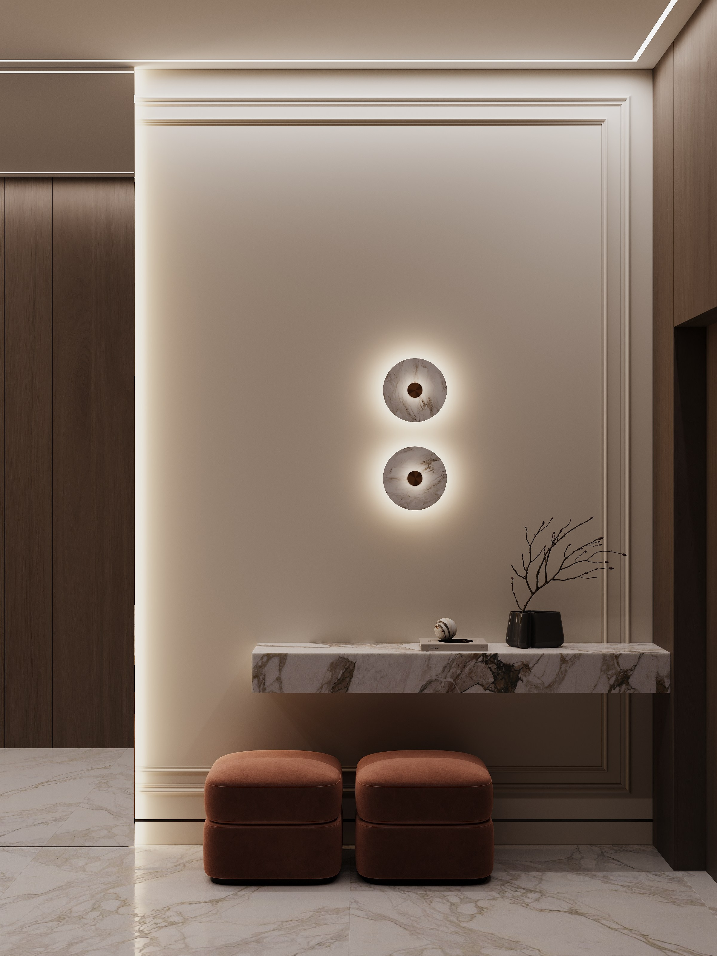 Appartment 130 sq m. Профессиональный дизайнер интерьера