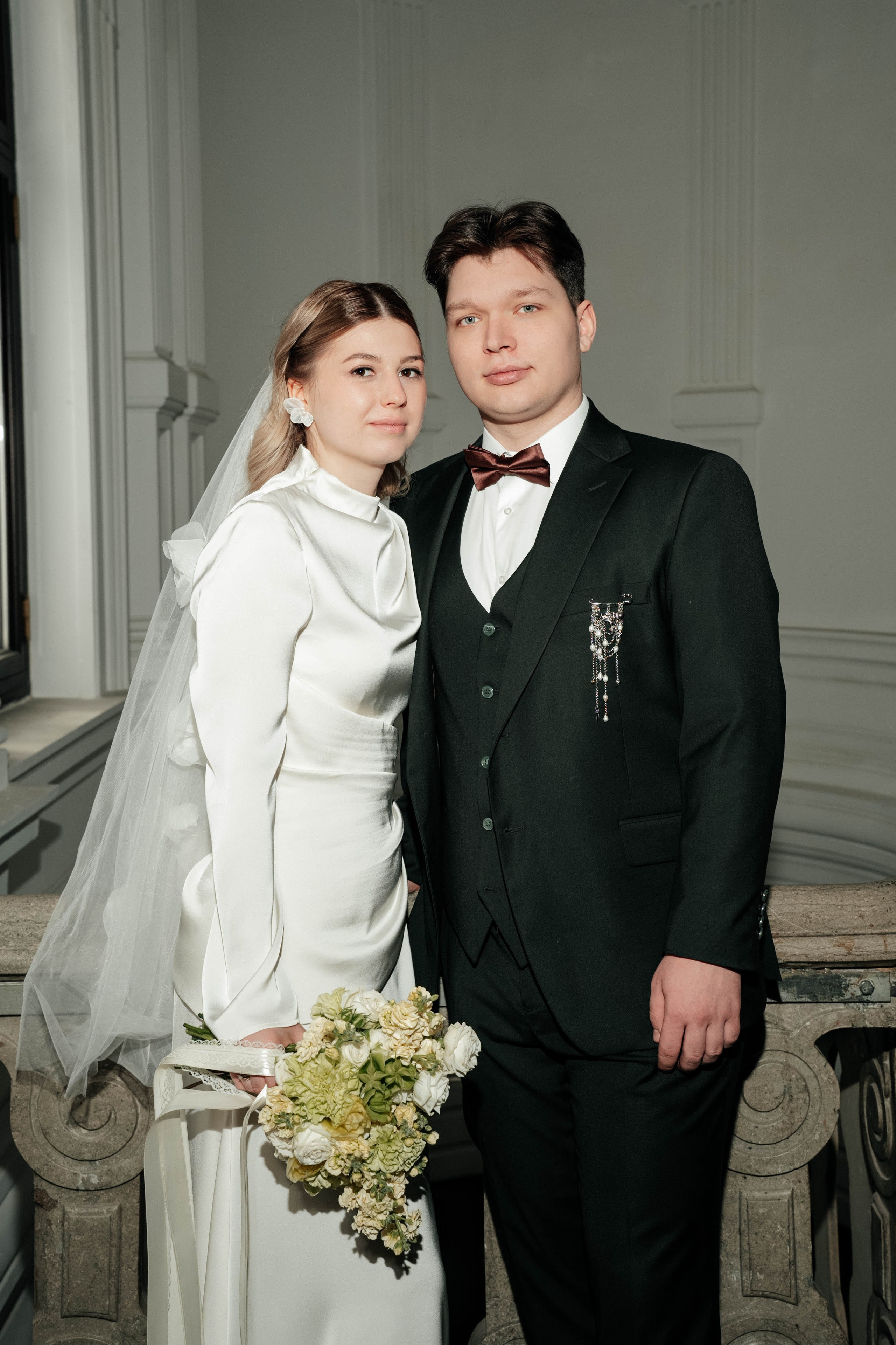 Евгений и Анастасия / Особняк Спиридонова, МГУ. Свадебный фотограф Москва Александра Аверкова