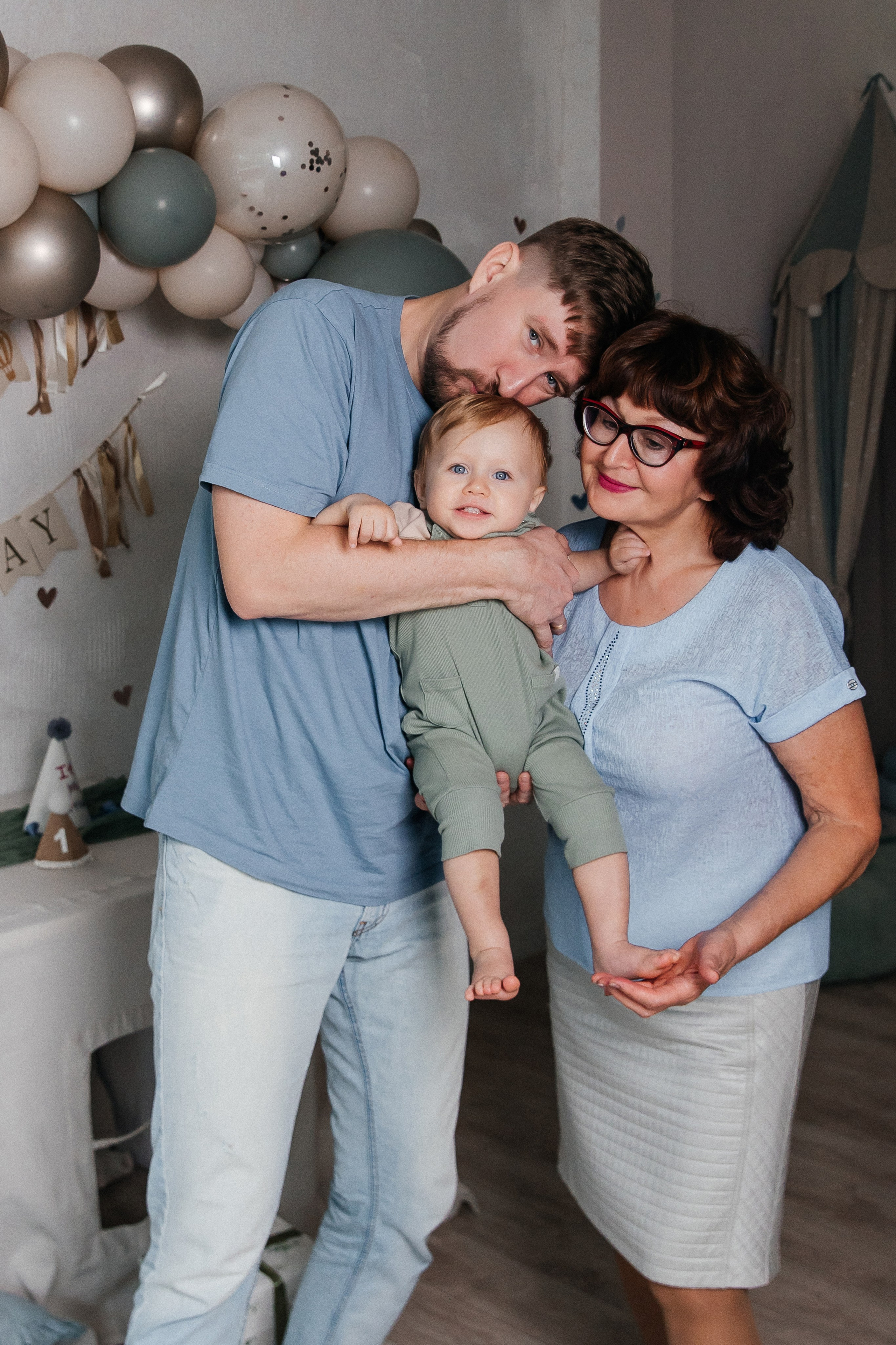 Фотосессия на 1 годик, детская фотостудия Кемерово