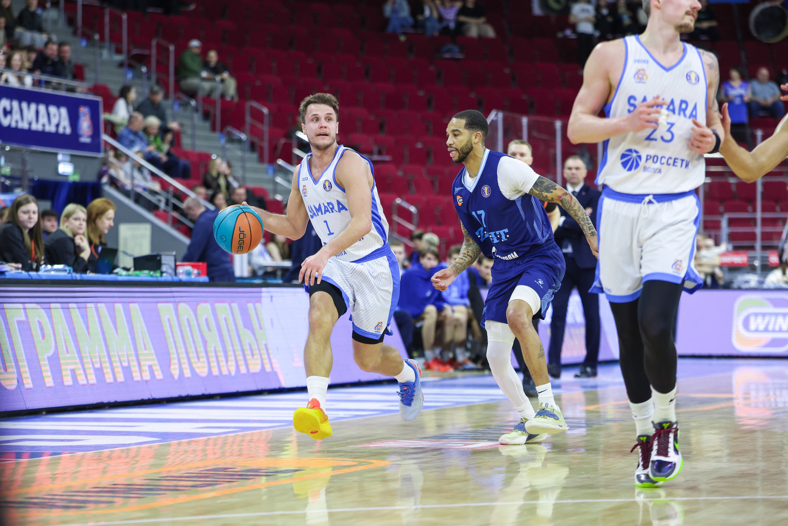 Баскетбол. Самара — Зенит. Единая лига ВТБ. Спортивный фотограф в Самаре