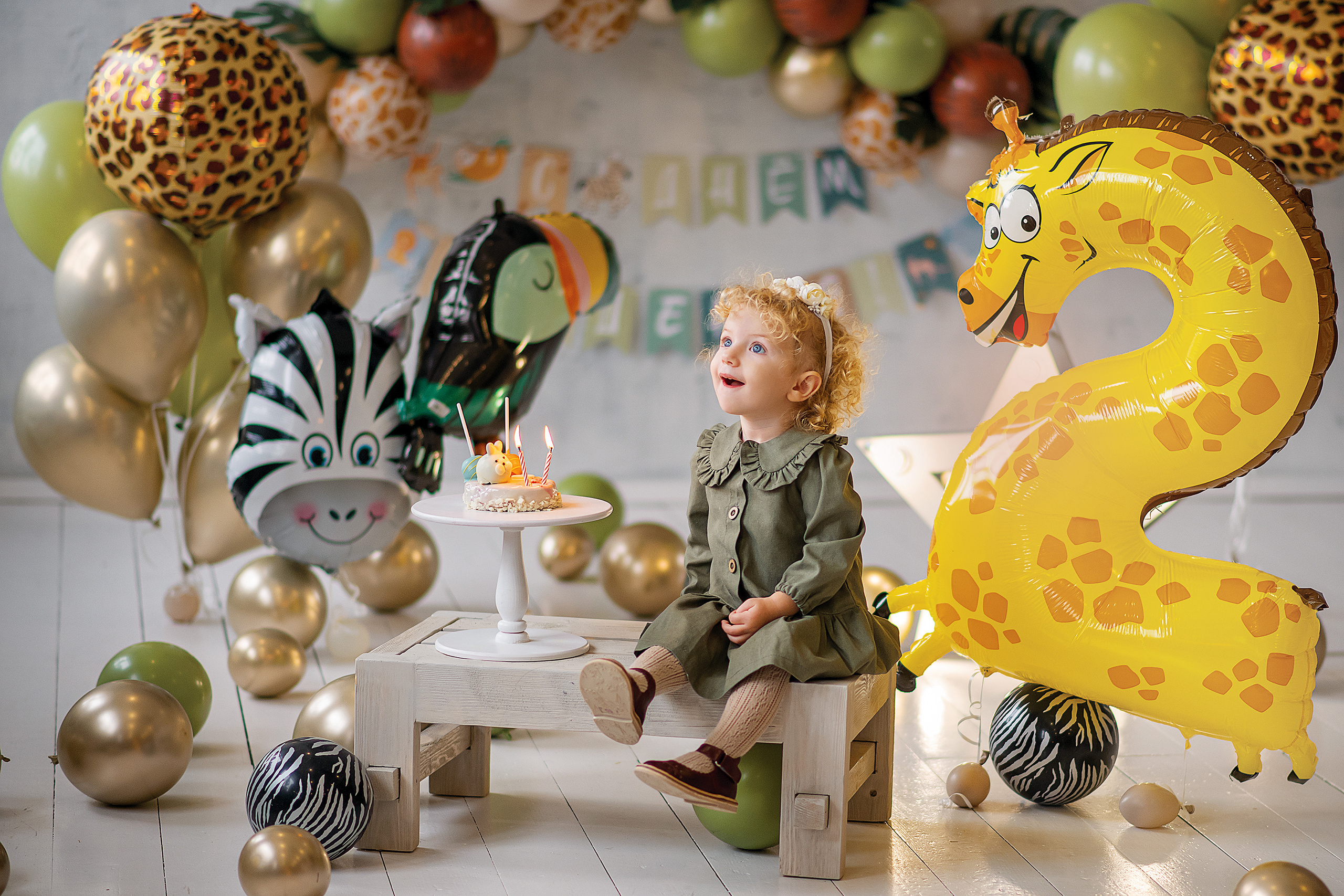 Фотосессия на День Рождения девочки. Фотостудия Леонардо Москва