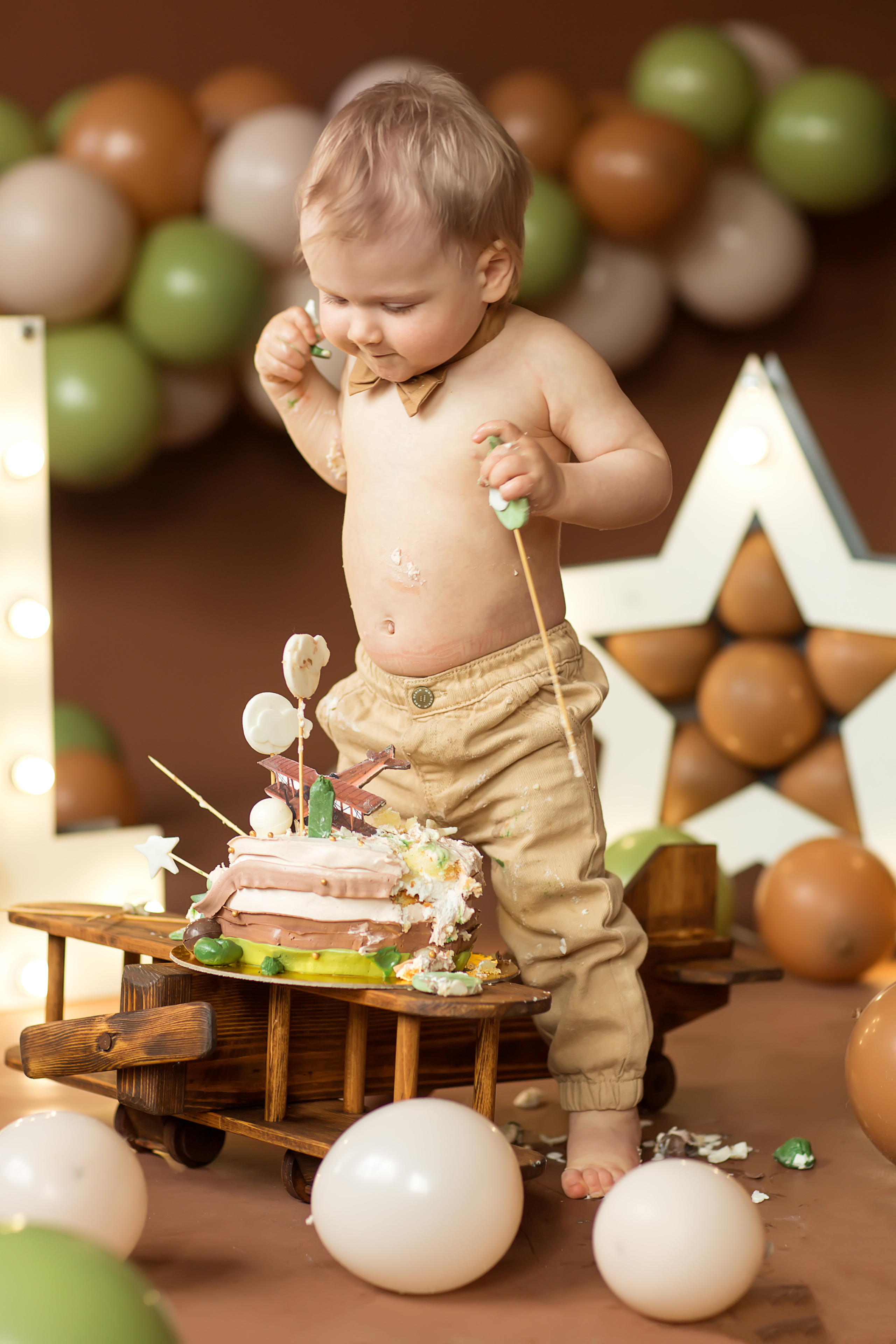 Фотосессия на 1 год для мальчика. Фотостудия Леонардо Москва