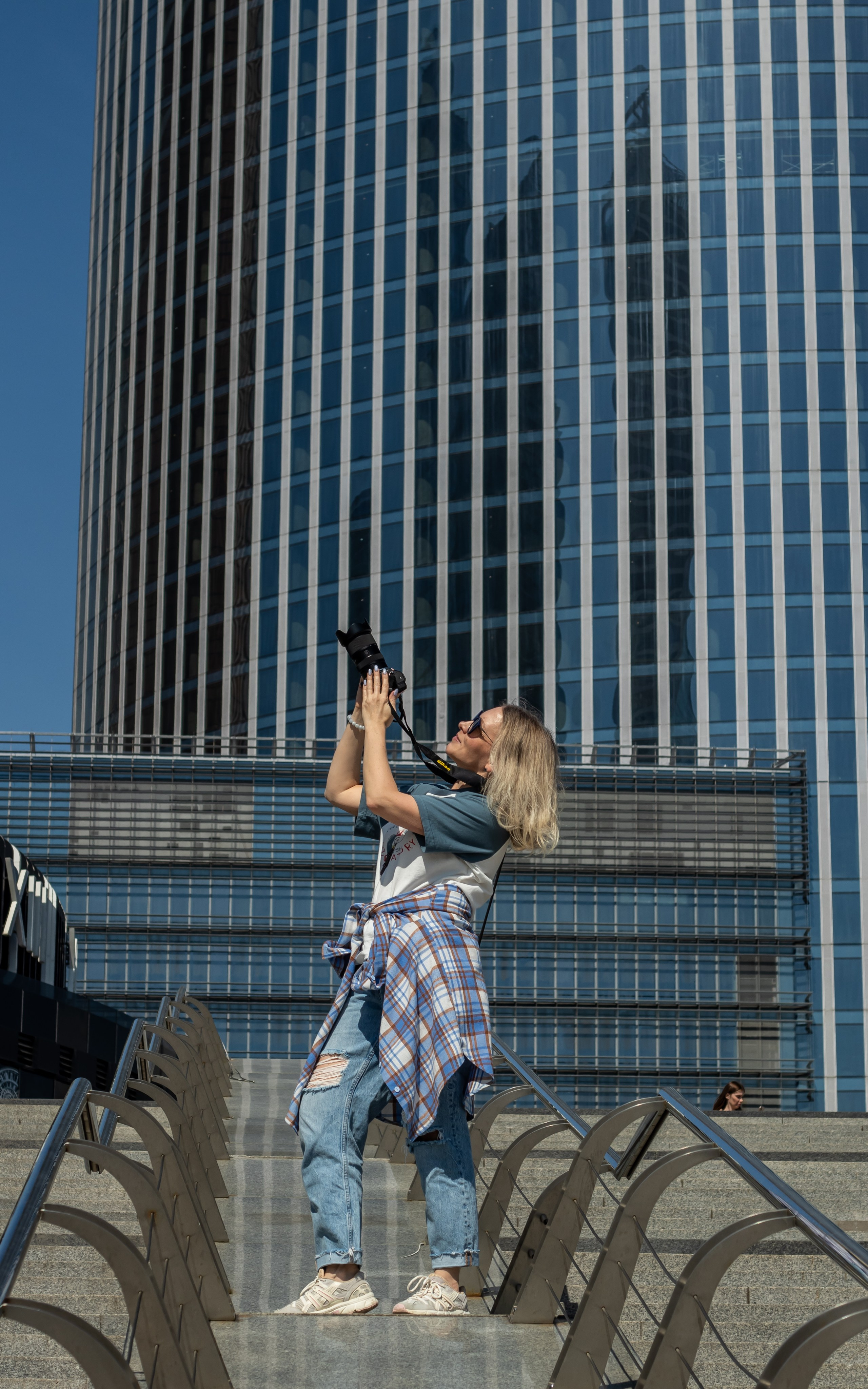 Москва Сити фотографии с утренней прогулки