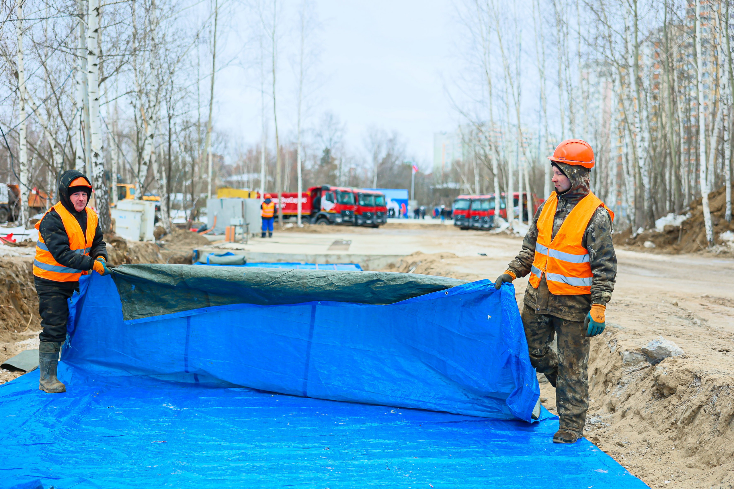 Строим Балашихинскую областную больницу. Моя фотография