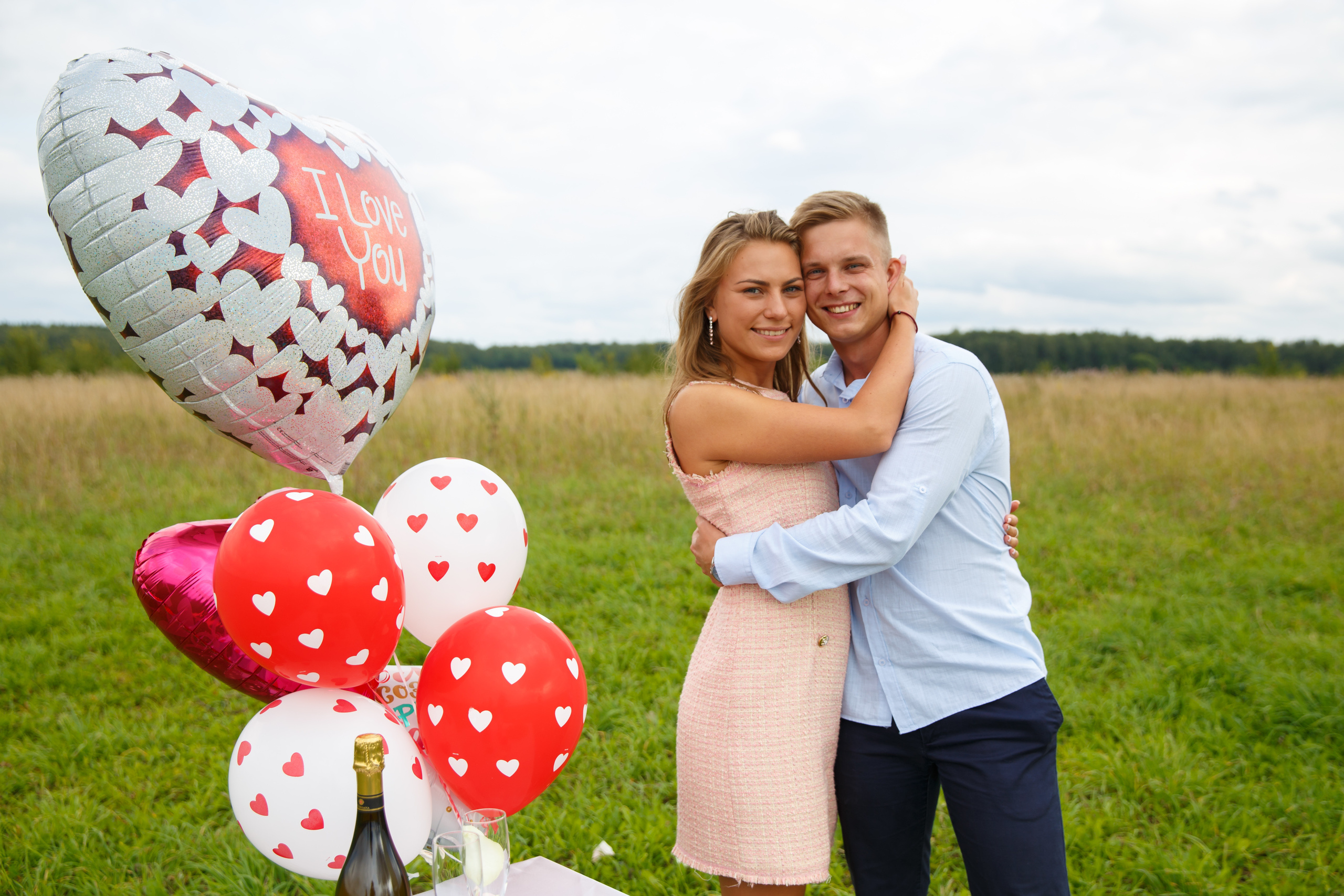 Предложение в вертолете. Фотограф в Москве Валентина Чемерилова