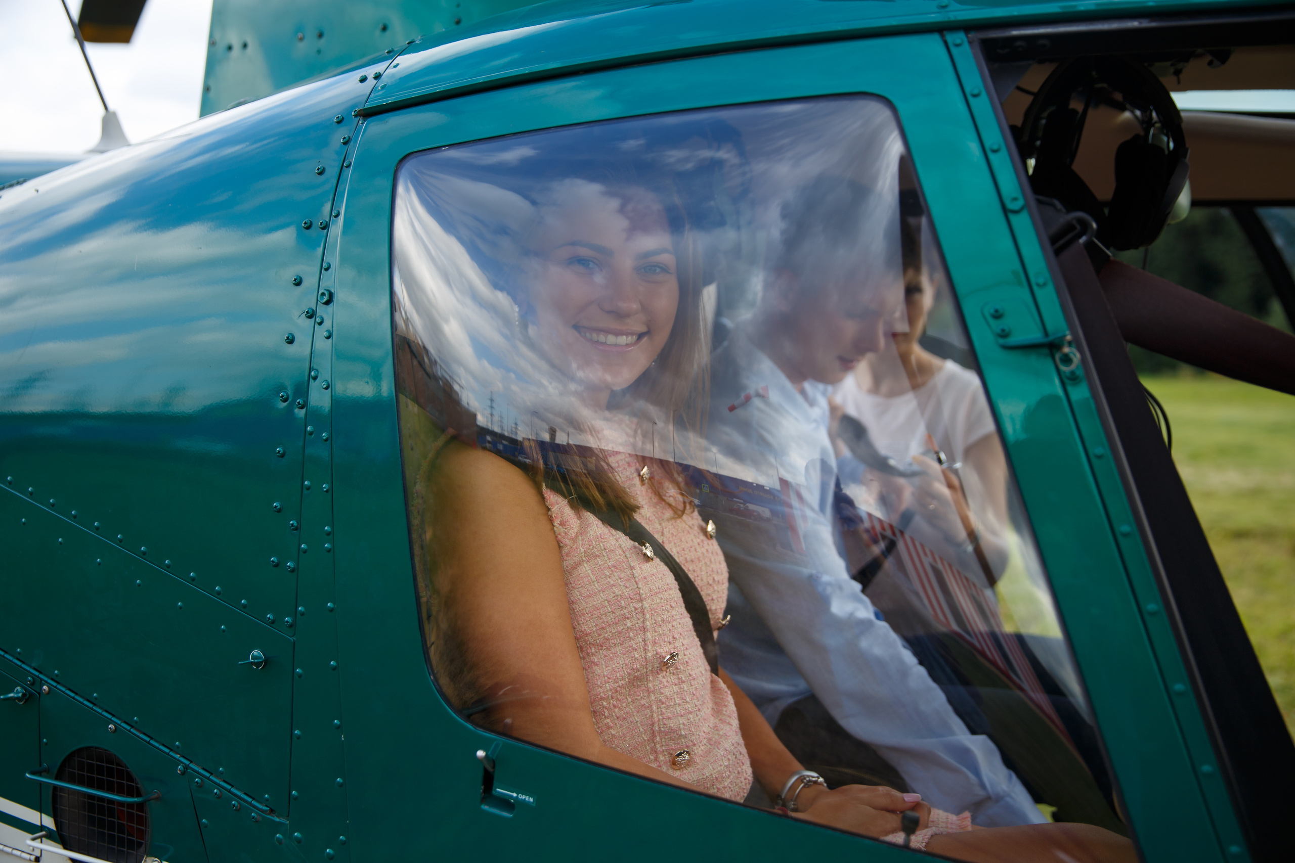 Предложение в вертолете. Фотограф в Москве Валентина Чемерилова