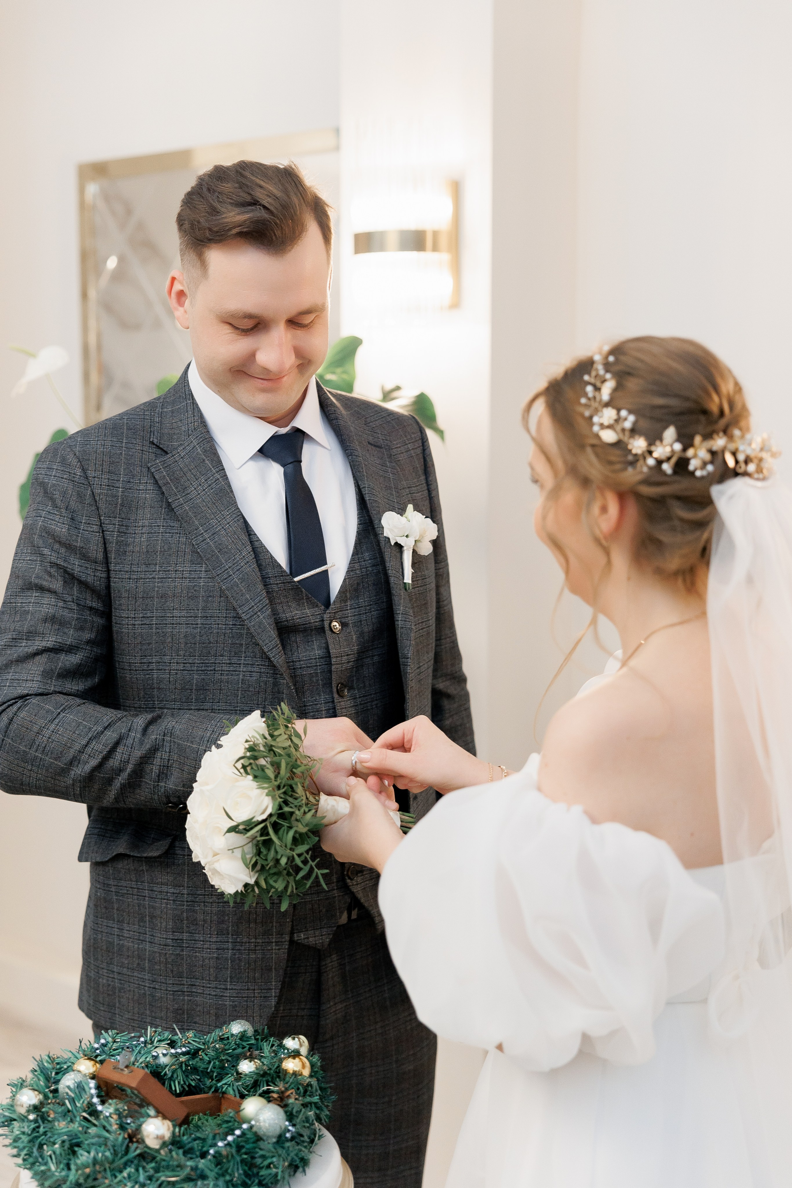 Анонс свадебных фотографий Михаила и Марины. Свадебный фотограф Домодедово Москва Катерина Алехина