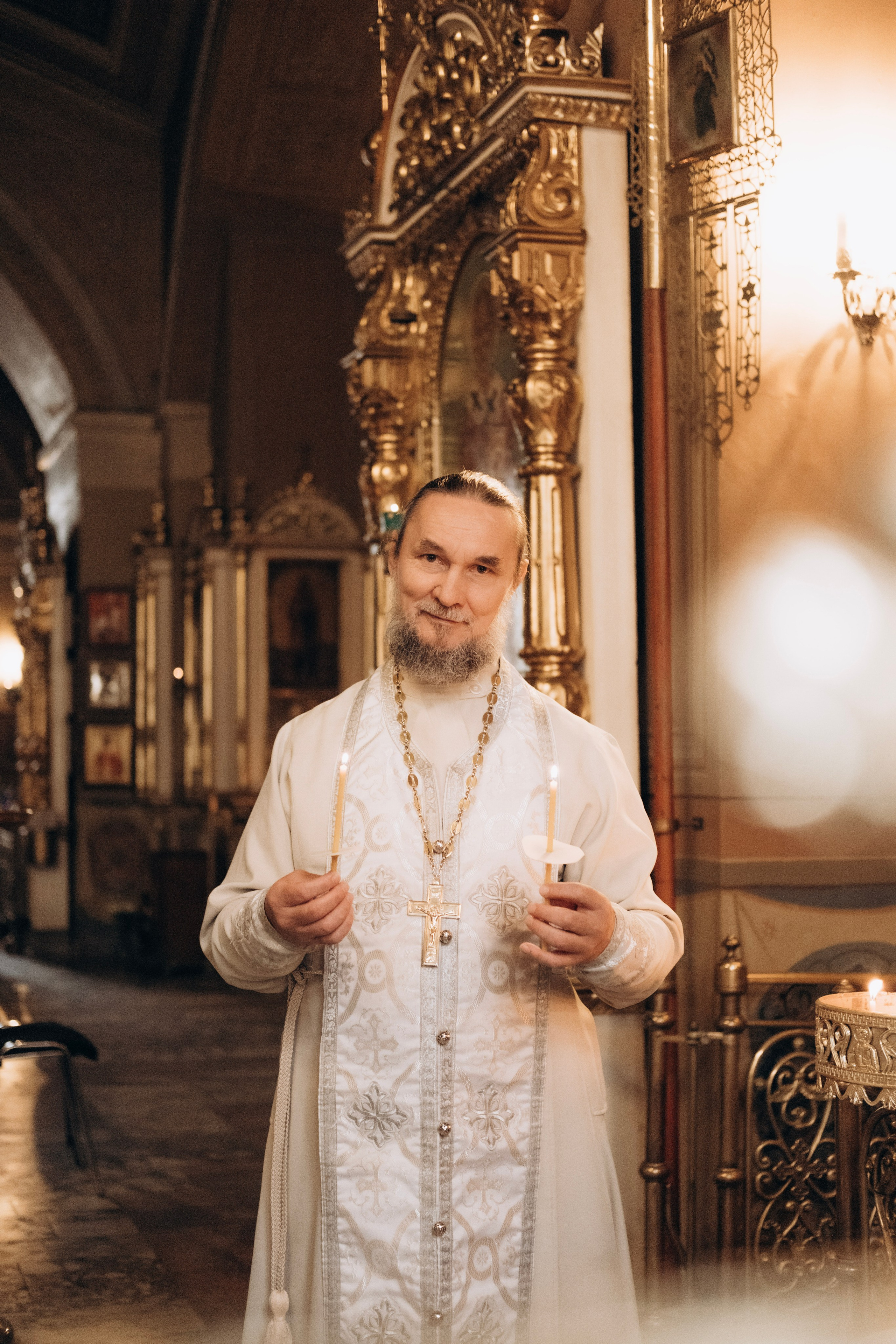 Крещение в Храме Воскресения Словущего. Главная