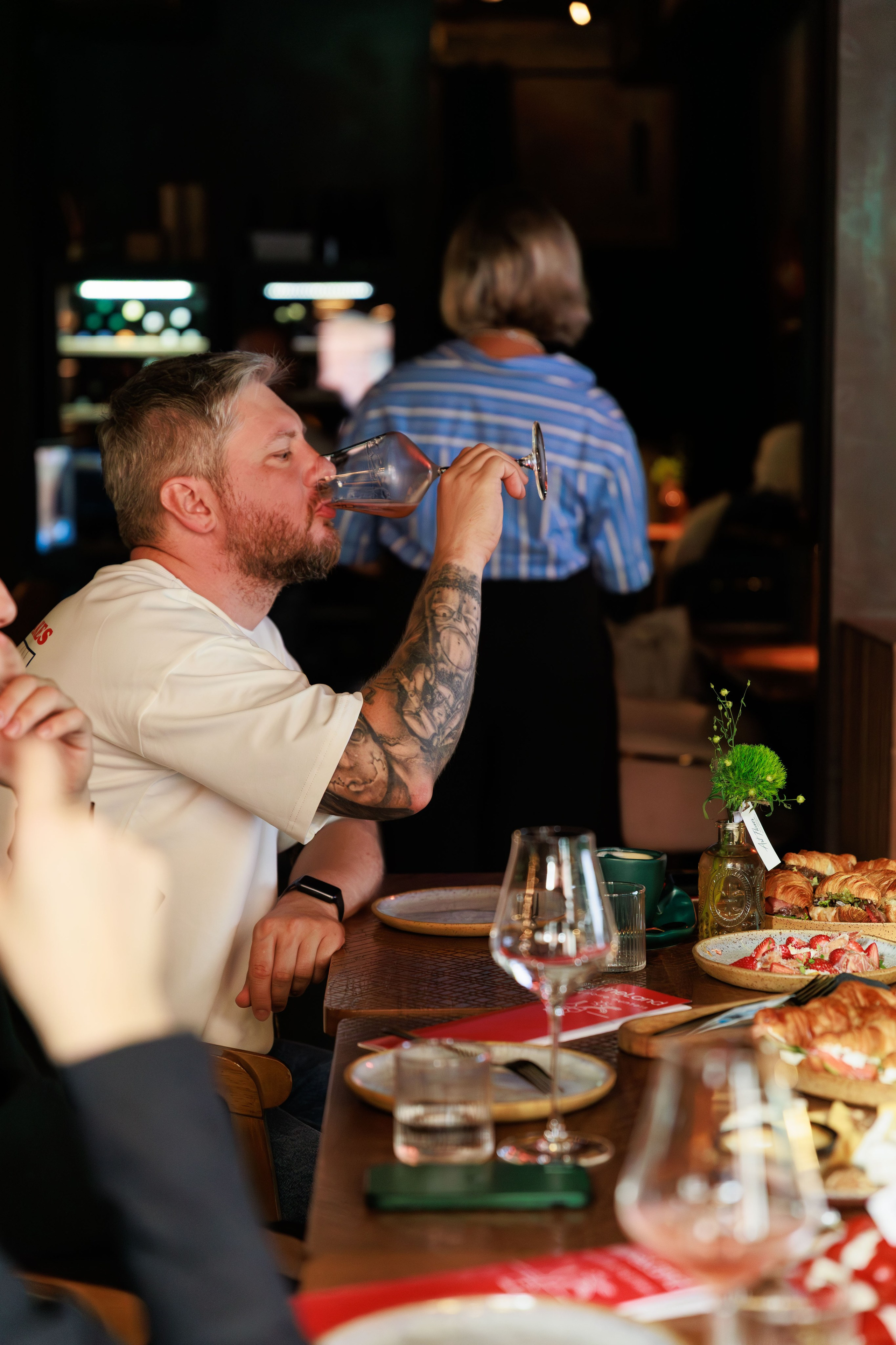 Бизнес завтрак рестораторов. Гастробар TopPoke. Фотограф Новосибирск — Наталья Гресь