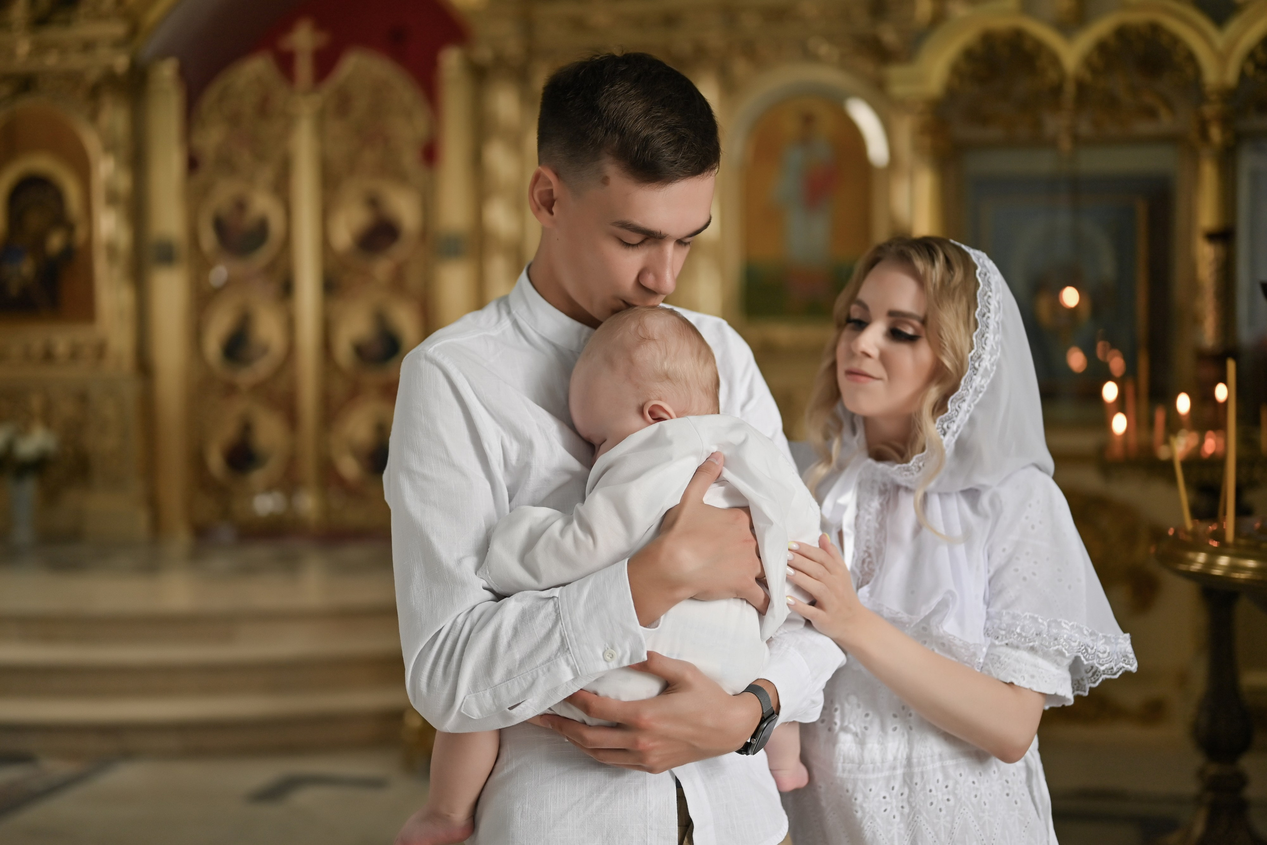 Крещение Гордея. Свадебный и семейный фотограф в Уфе Александров Максим