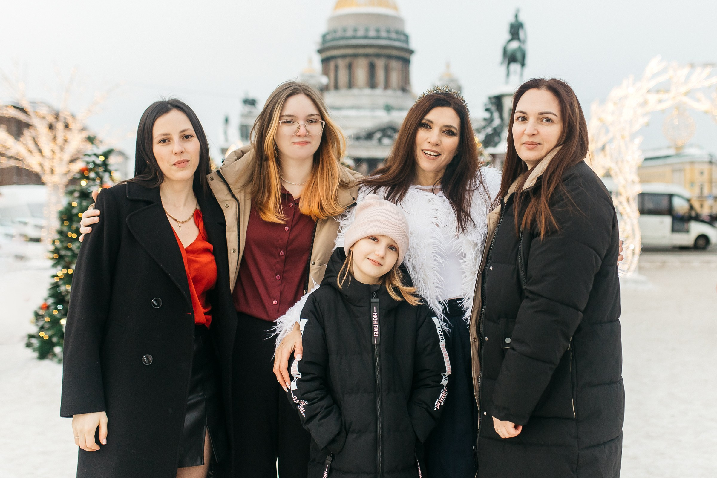 Портфолио в стиле девичника