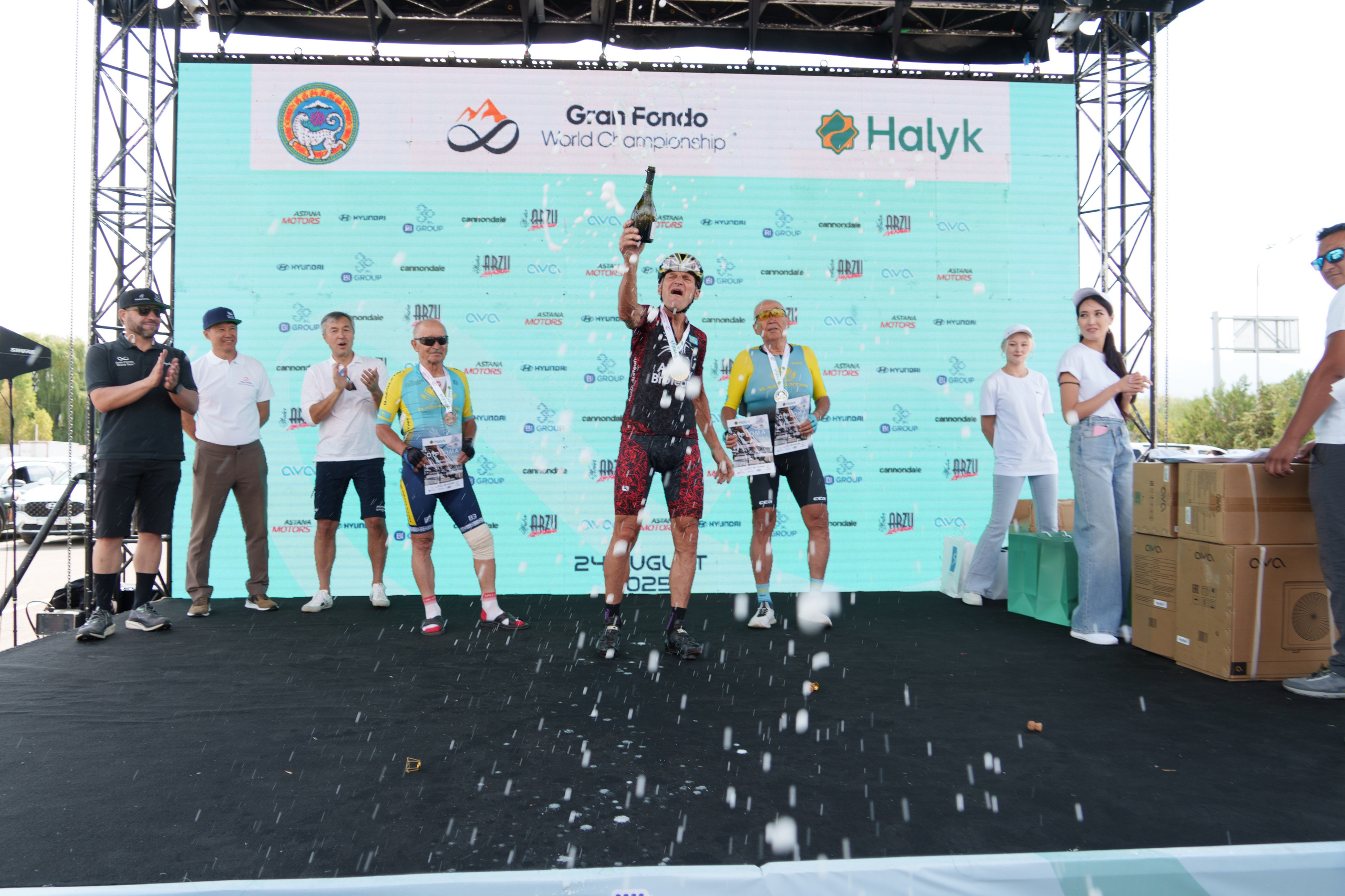 Grand Fondo World Championship. Профессиональная съемка в Алматы