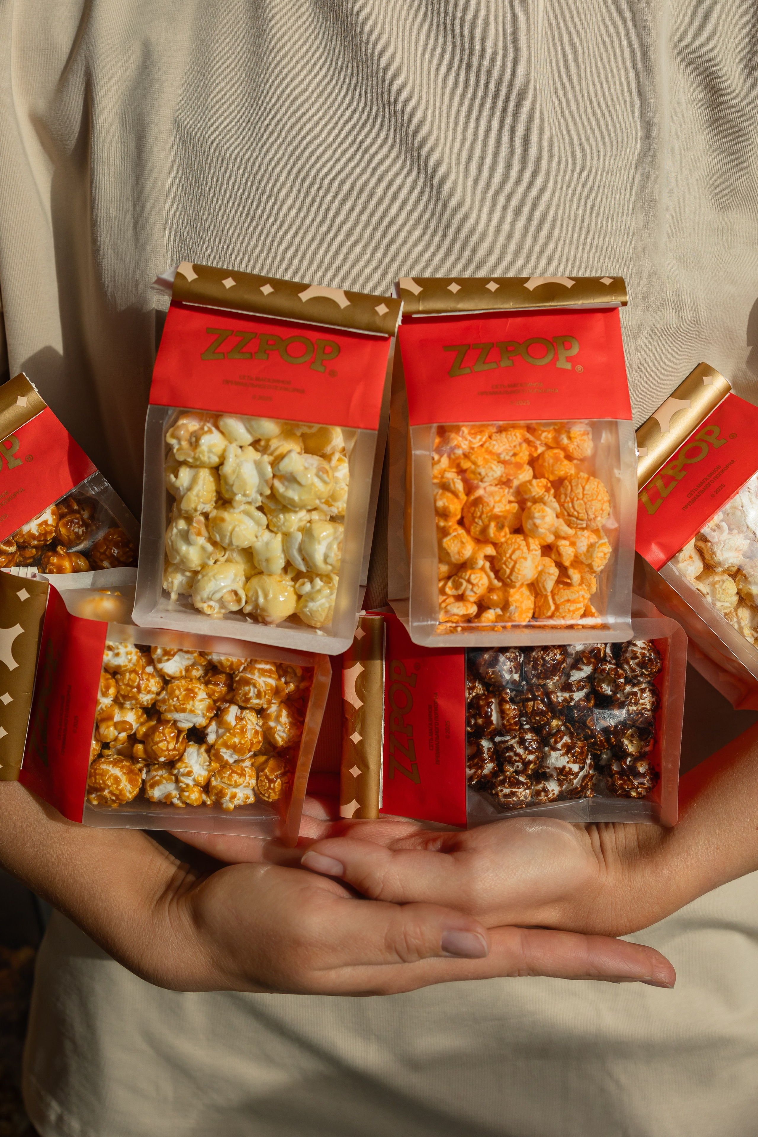 Магазин премиального попкорна ZZPOP. Фотограф Печерская Анастасия