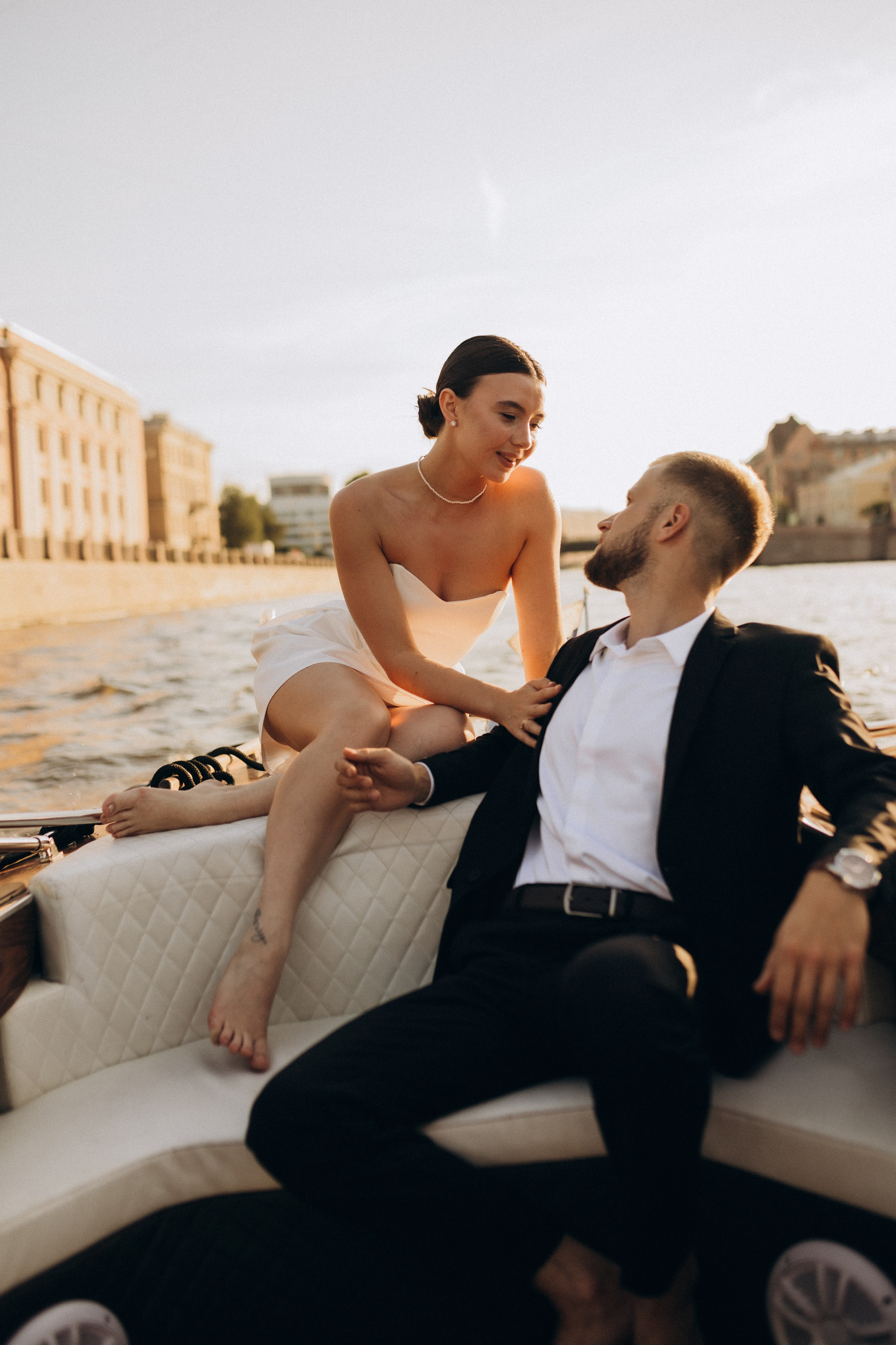 Костя и Лиза|прогулка + катер. Свадебный и love story фотограф в Санкт-Петербурге