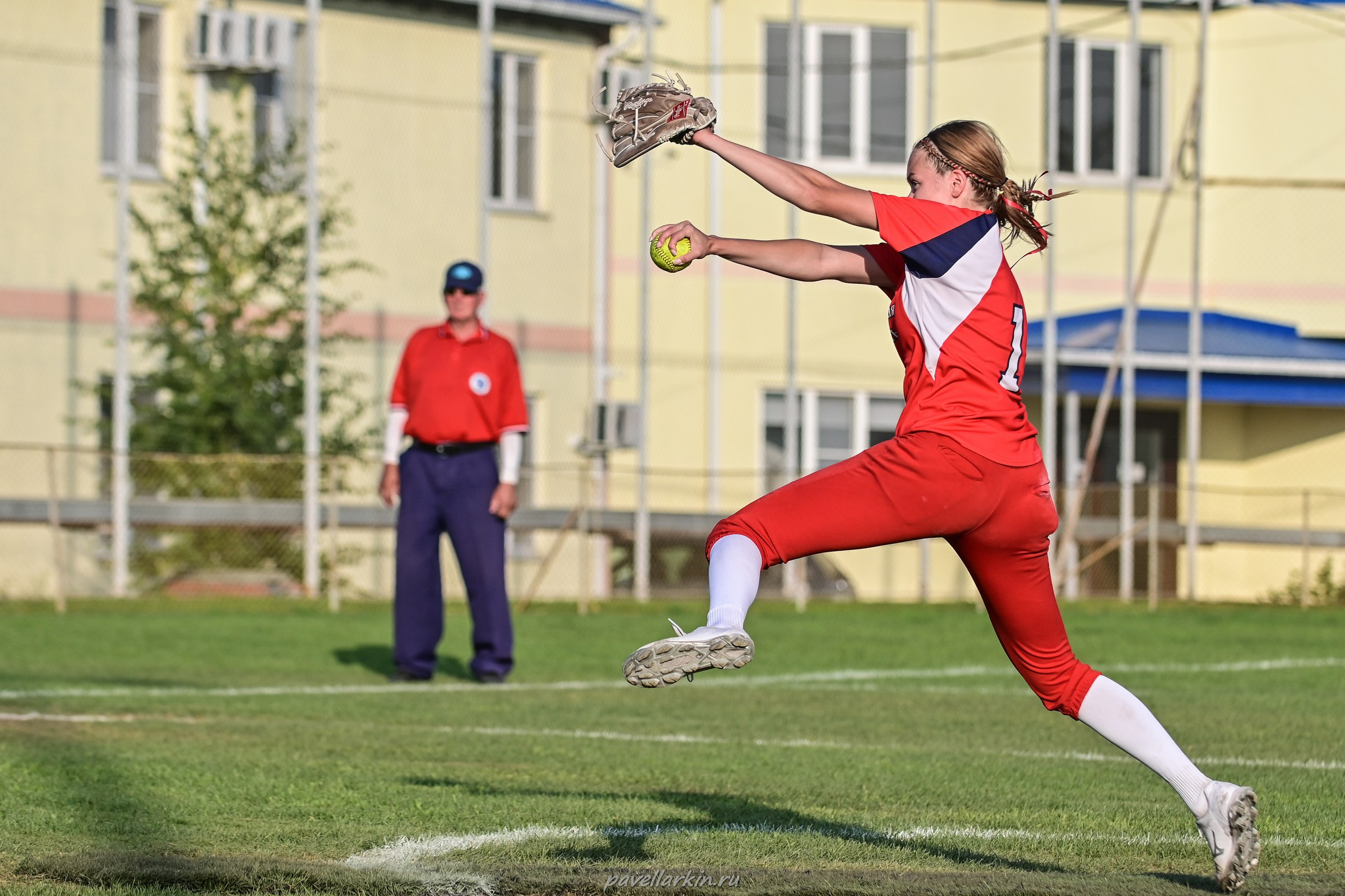 Софтбол: Финал юношеской спартакиады 2025 года. Спортивный фотограф, фотожурналист Павел Ларькин