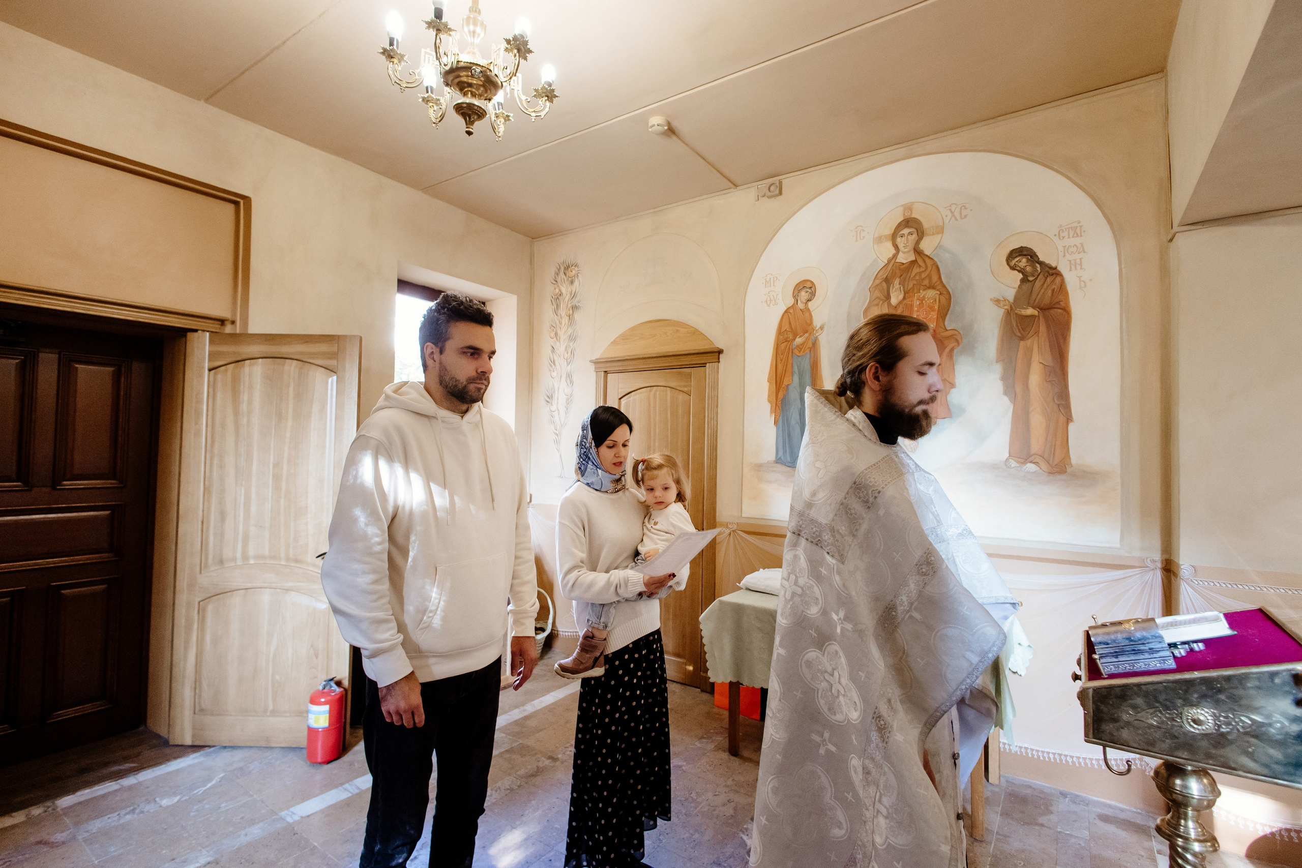 Крещение Теодоры. Свадебный и семейный фотограф Екатерина Иванова