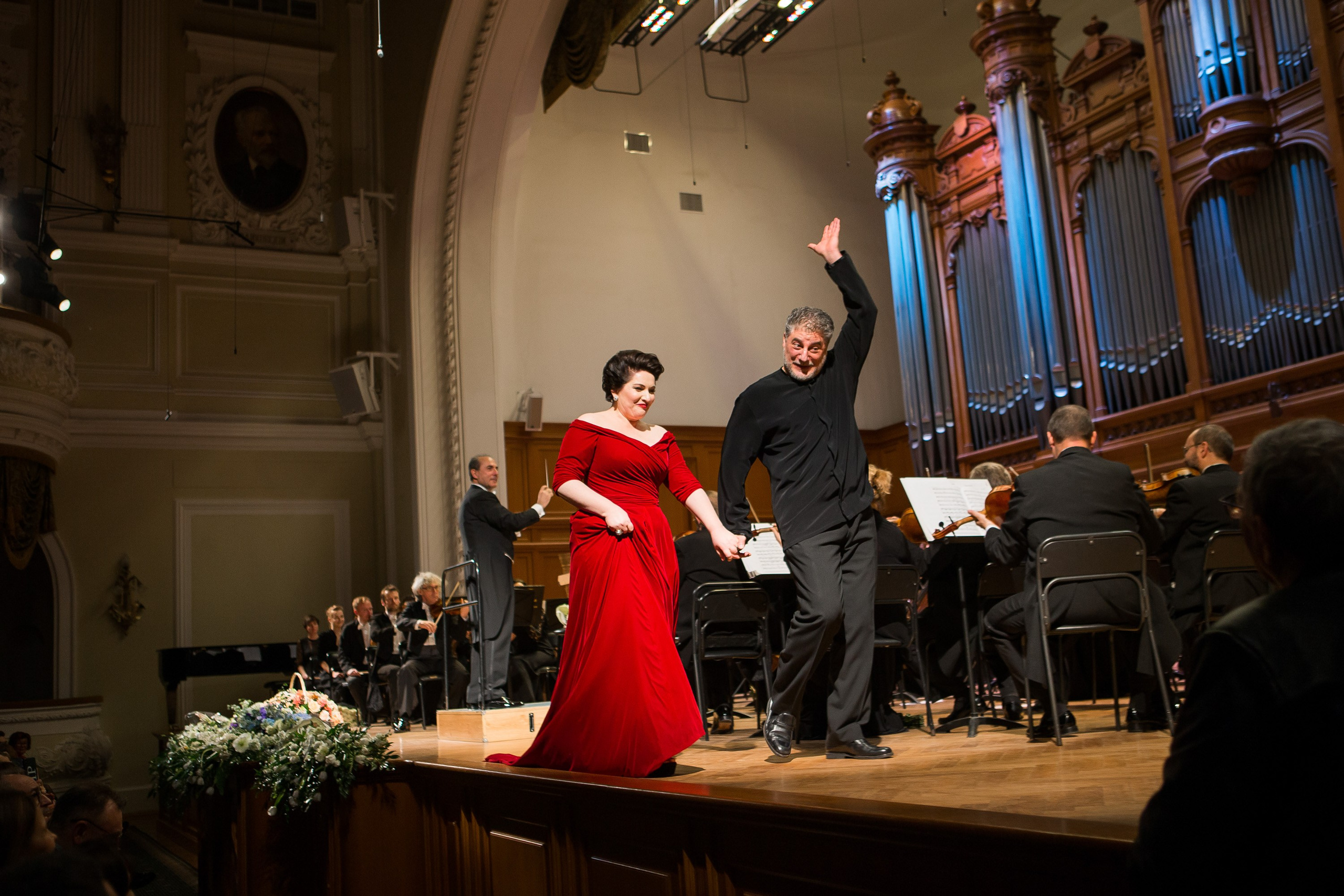 Хибла Герзмава и Хосе Кура. Консерватория. Главная