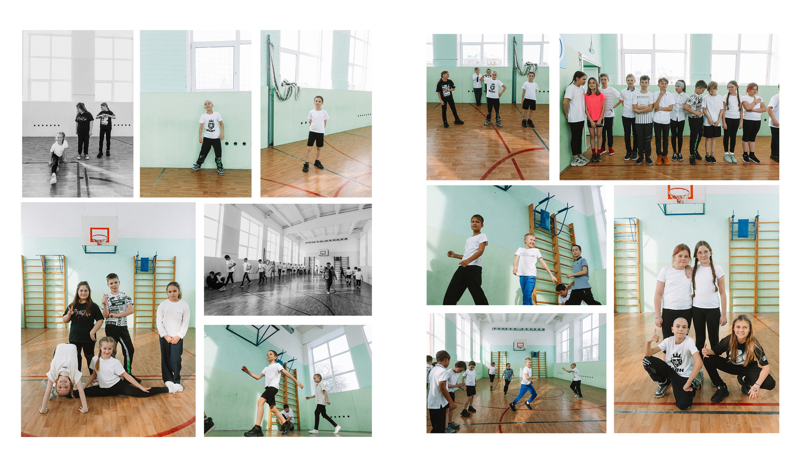 Макет фотокниги Один день 4 класс. Семейный фотограф Тюмень, фотограф на роды Салмина Мария