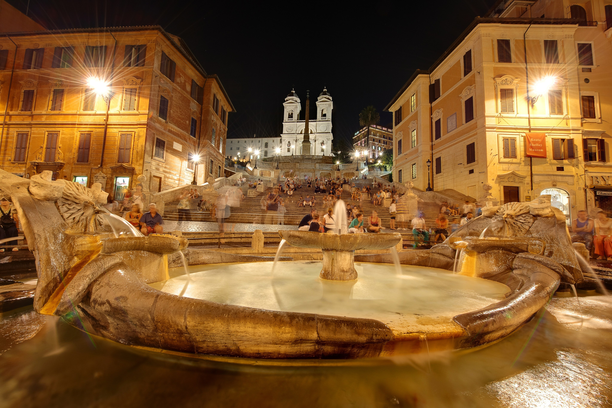 Рим. Площадь Испании. Roma. Piazza di Spagna 
