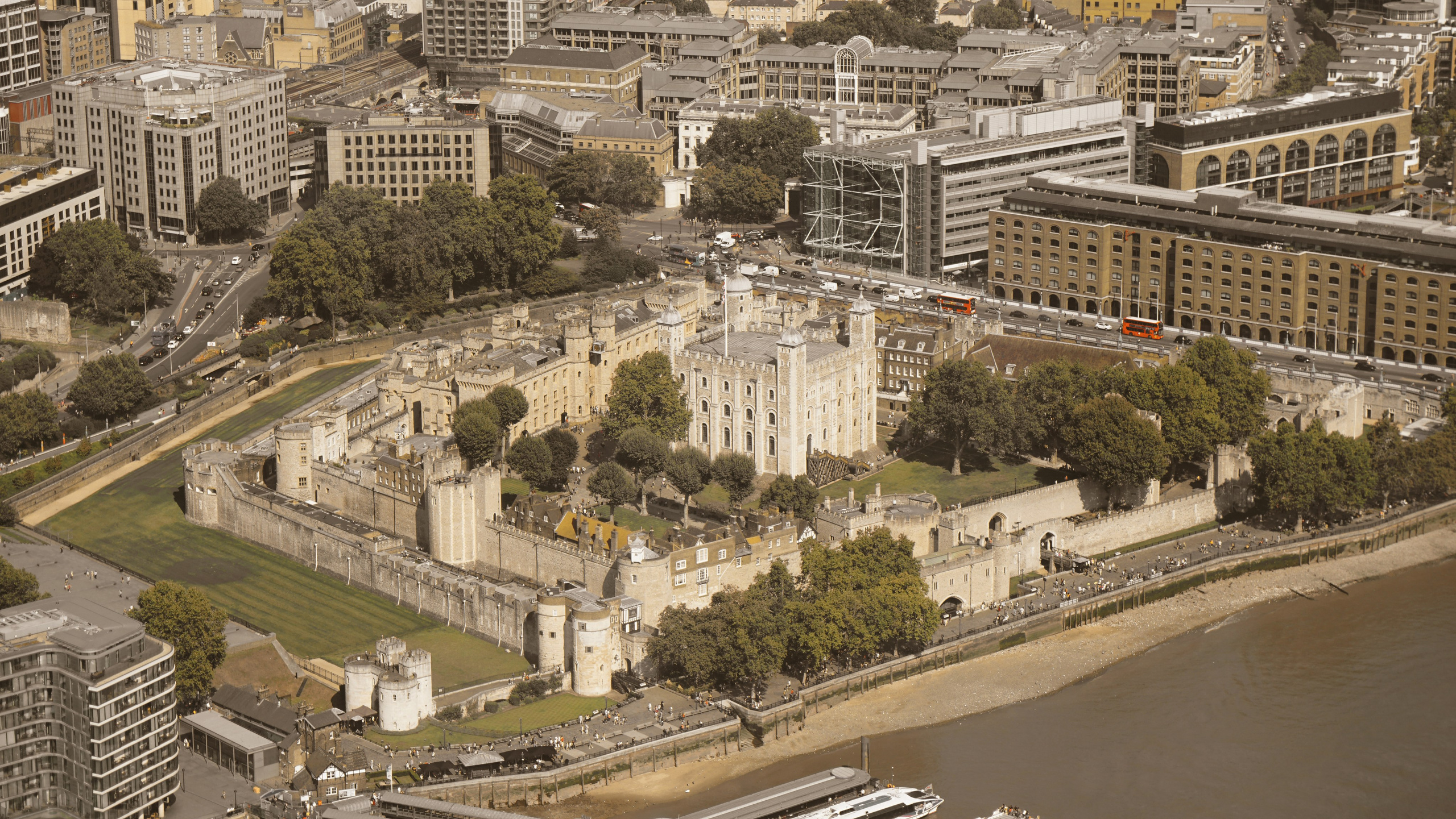 Лондон вид сверху. 35 мм