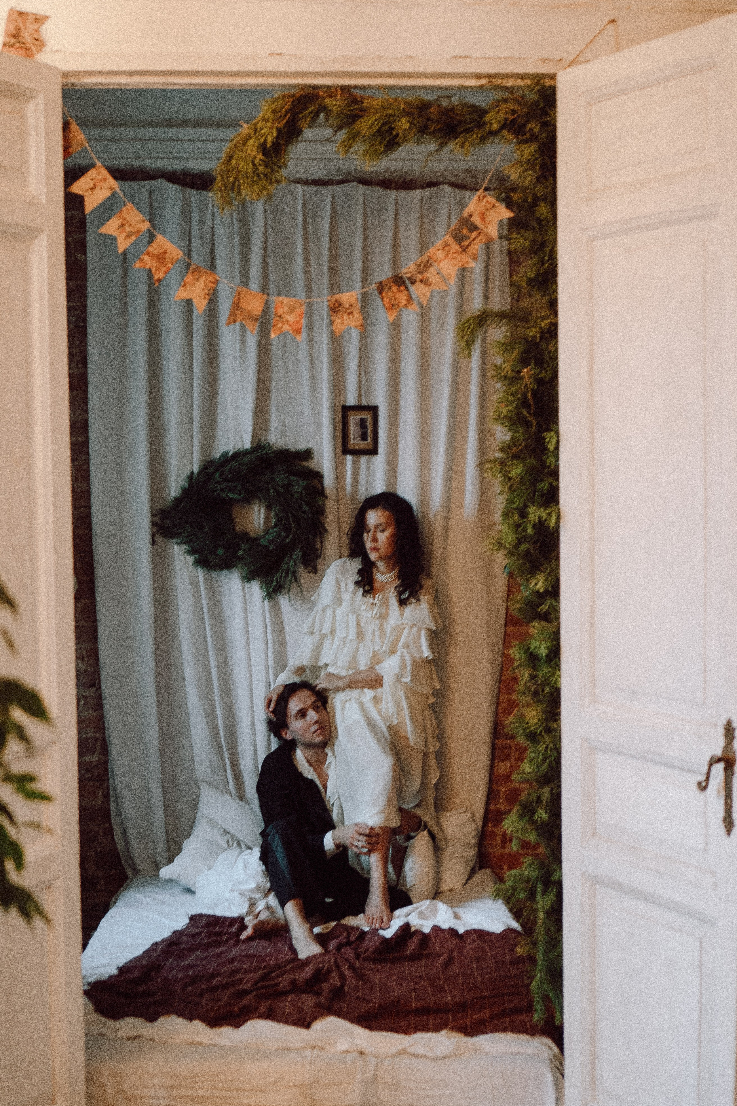 УТРО ЖЕНИХА И НЕВЕСТЫ В ФОТОСТУДИИ И ОСНОВНАЯ ФОТОСЕСИСИЯ ЗИМОЙ. Профессиональный фотограф, Санкт-Петербург — Виктория Богомолова