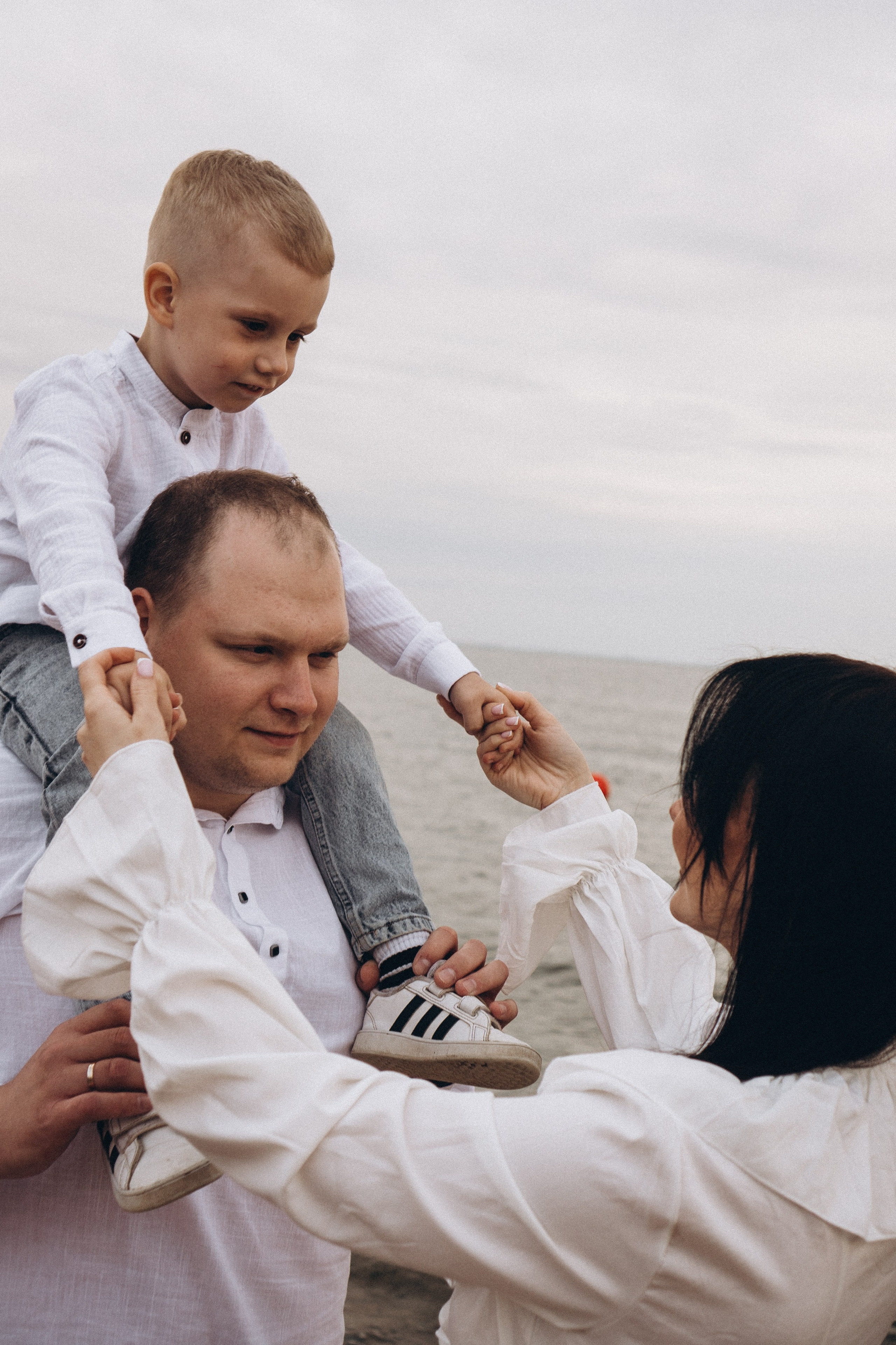 Семейная история на берегу залива. Профессиональный фотограф, Санкт-Петербург — Виктория Богомолова