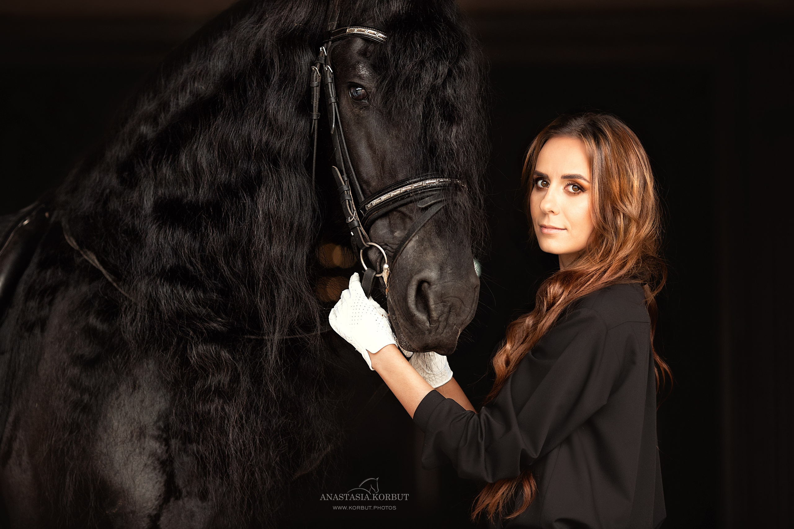 Портрет в конном стиле / Sport-look. Арт фотограф в Минске Анастасия Корбут