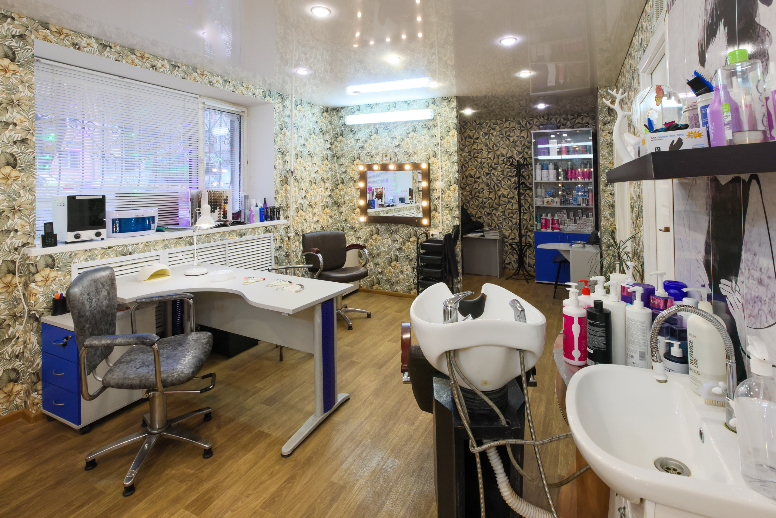 Интерьерная фотосъемка для парикмахерской Felicita, Тула. Фотограф в Туле Крупский АнДРей. Фотостудия «КАДР71» в Туле