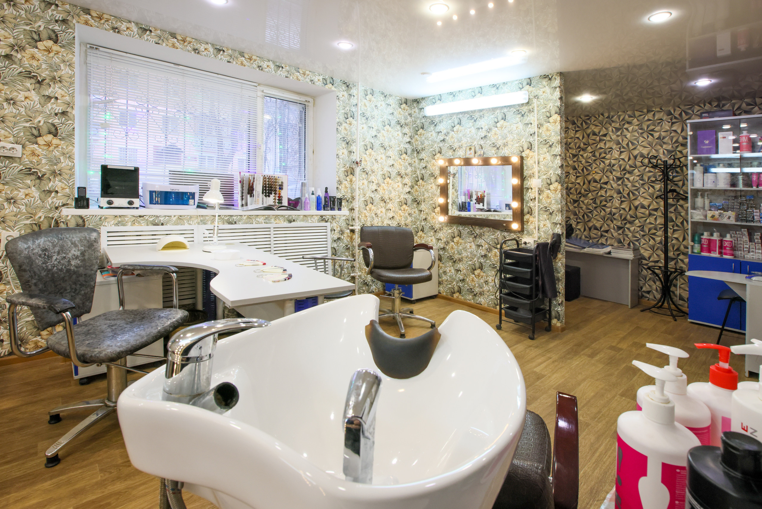 Интерьерная фотосъемка для парикмахерской Felicita, Тула. Фотограф в Туле Крупский АнДРей. Фотостудия «КАДР71» в Туле