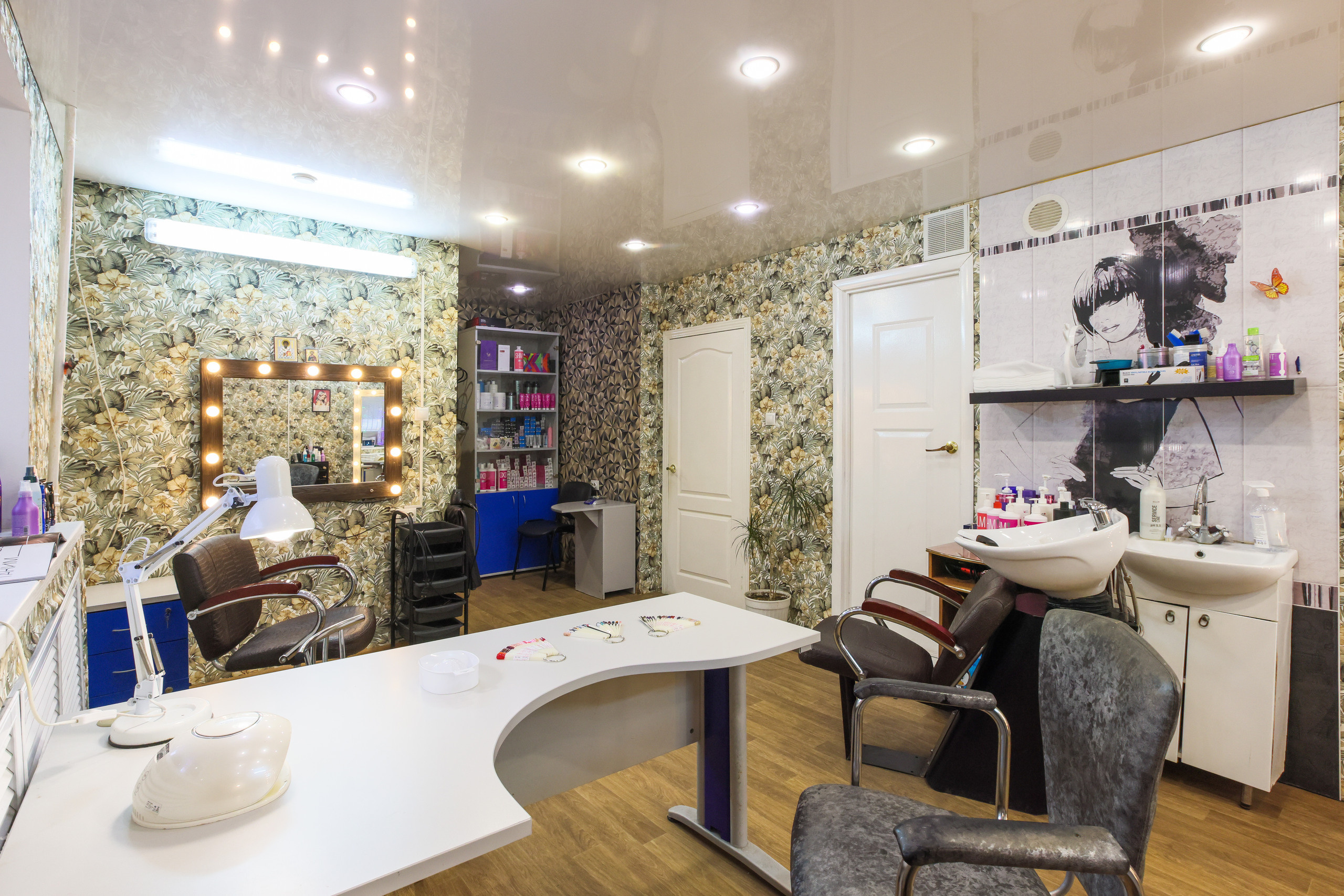 Интерьерная фотосъемка для парикмахерской Felicita, Тула. Фотограф в Туле Крупский АнДРей. Фотостудия «КАДР71» в Туле