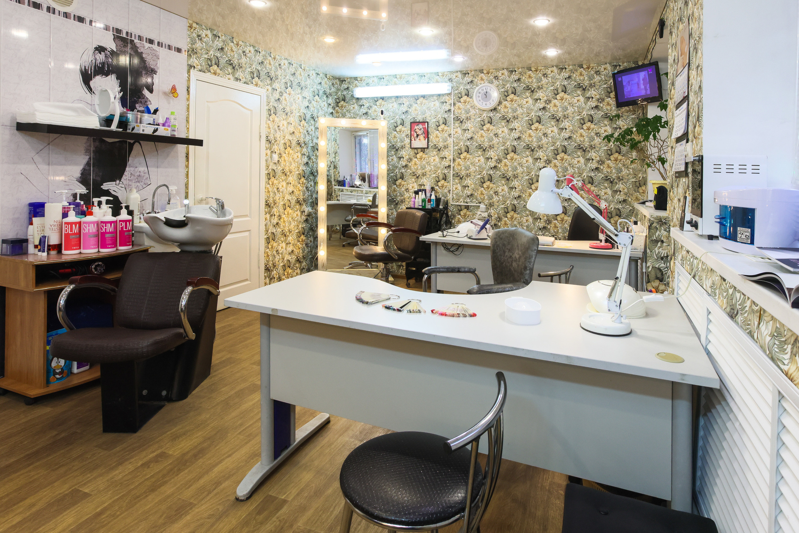 Интерьерная фотосъемка для парикмахерской Felicita, Тула. Фотограф в Туле Крупский АнДРей. Фотостудия «КАДР71» в Туле