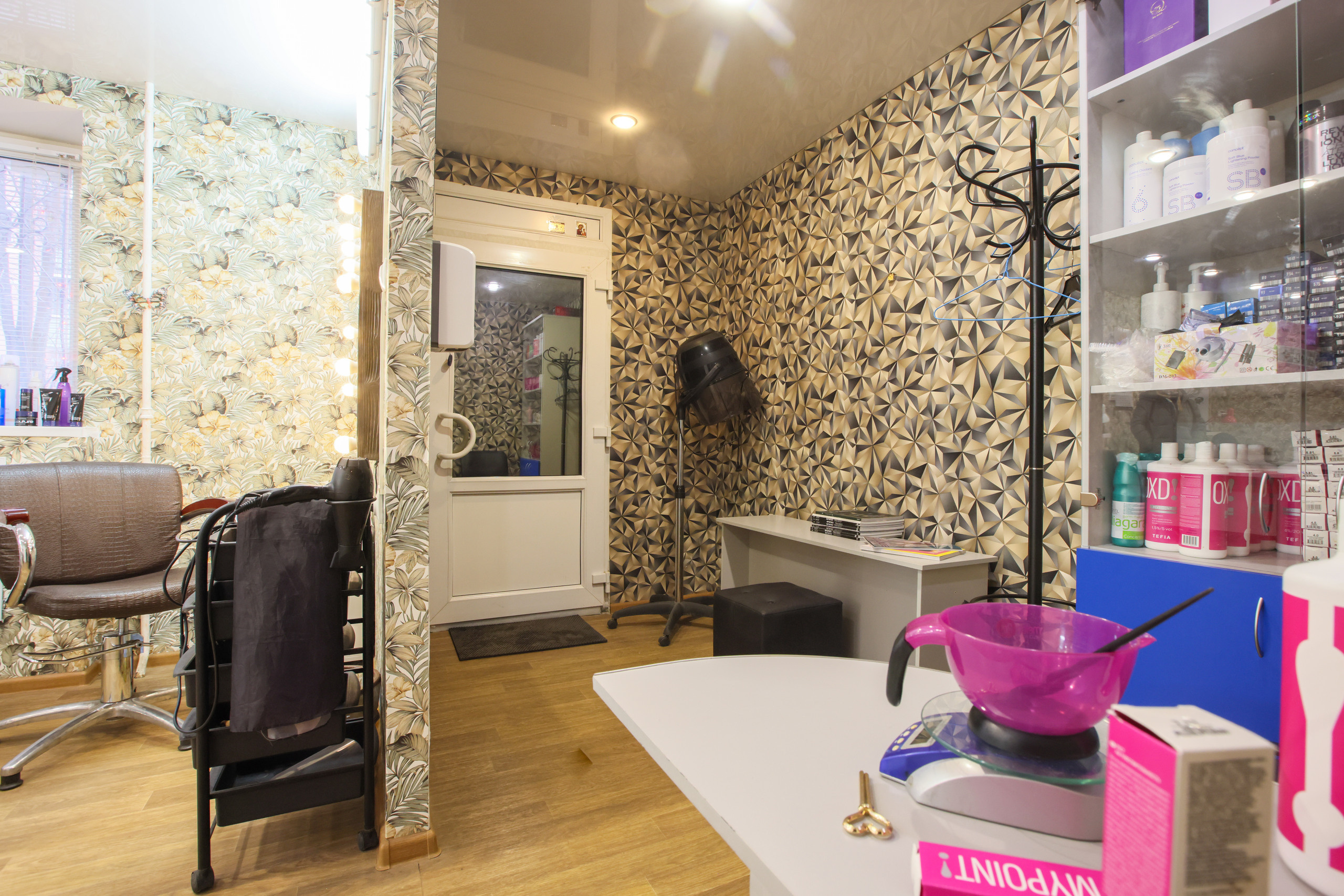 Интерьерная фотосъемка для парикмахерской Felicita, Тула. Фотограф в Туле Крупский АнДРей. Фотостудия «КАДР71» в Туле