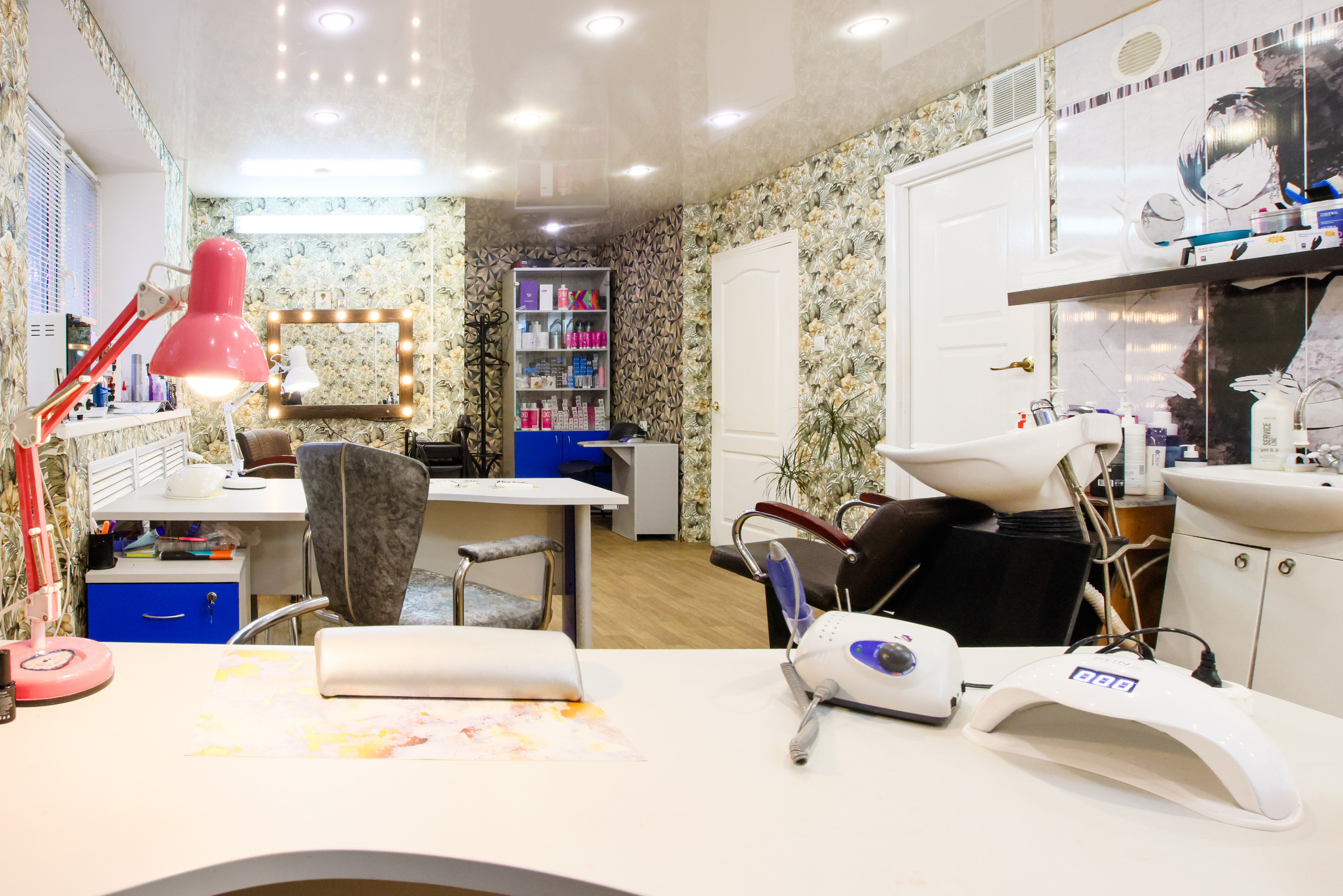 Интерьерная фотосъемка для парикмахерской Felicita, Тула. Фотограф в Туле Крупский АнДРей. Фотостудия «КАДР71» в Туле